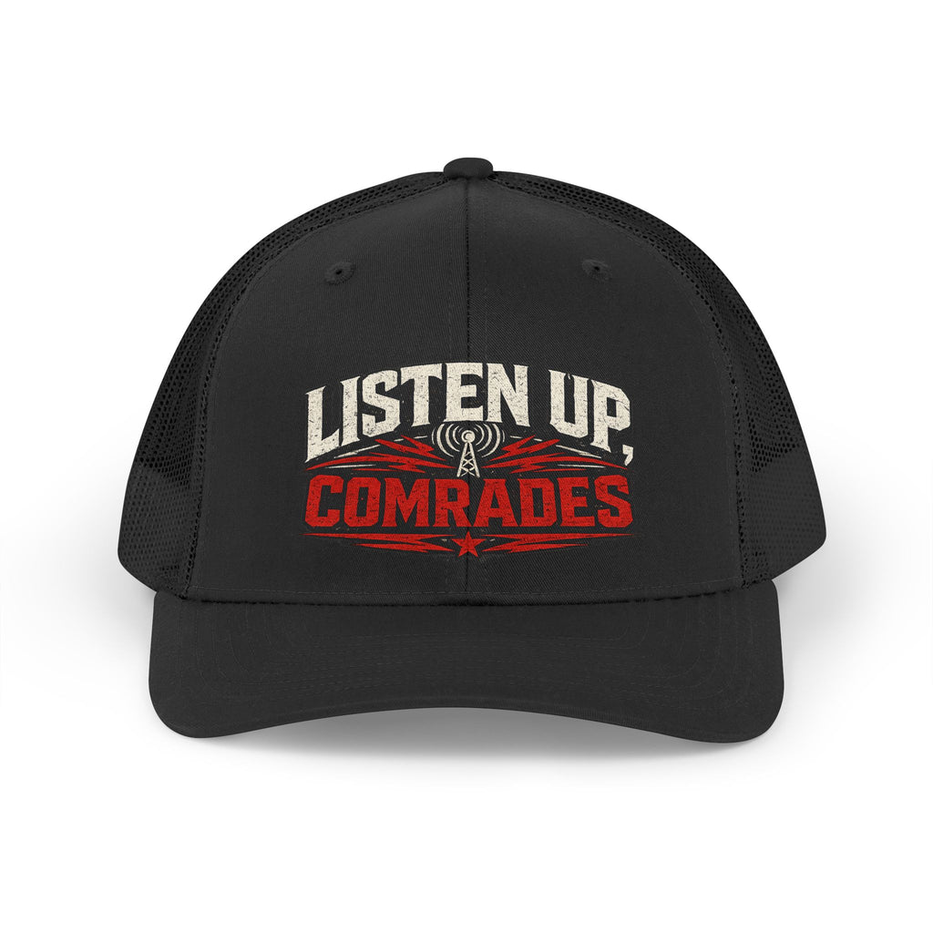 Listen Up Comrades Mesh Hat