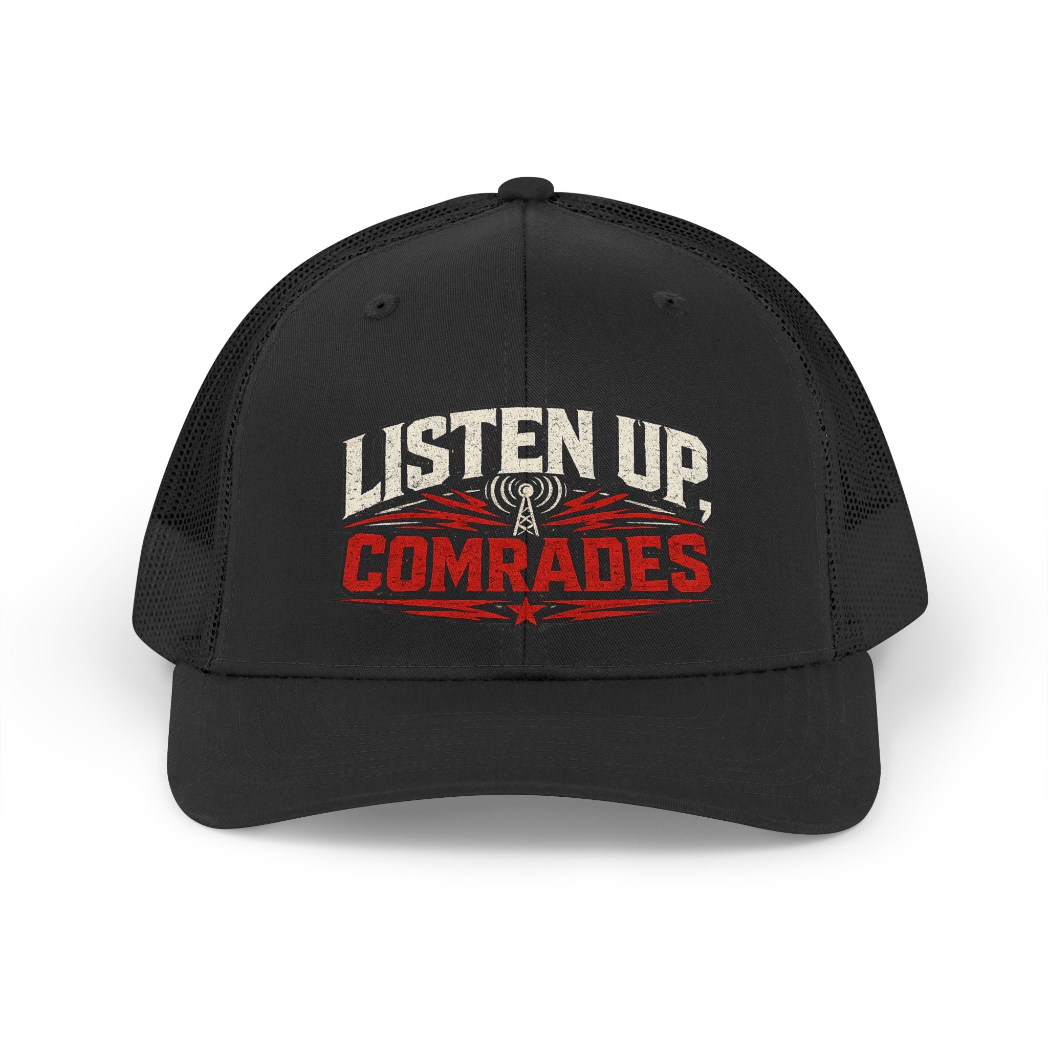 Listen Up Comrades Mesh Hat