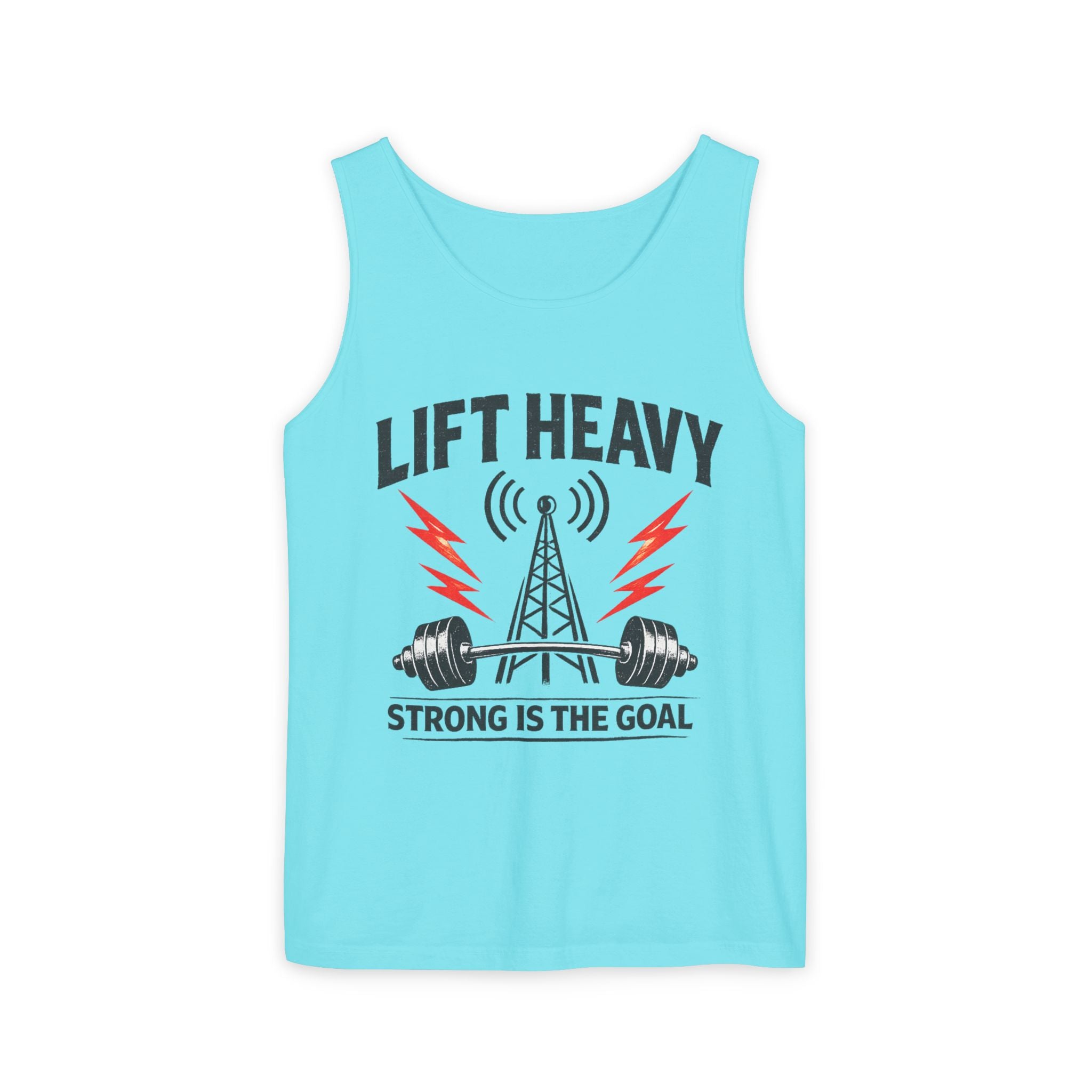 "Lift Heavy, Strong Is The Goal" Tank Top