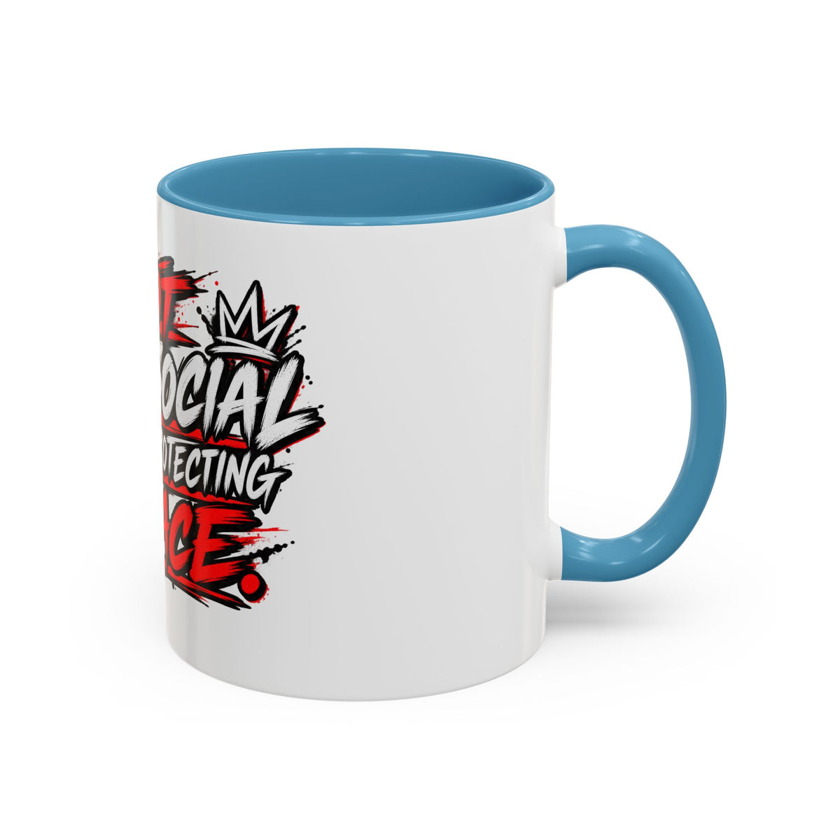 "Not Antisocial, I’m Just Protecting My Peace" Coffee Mug