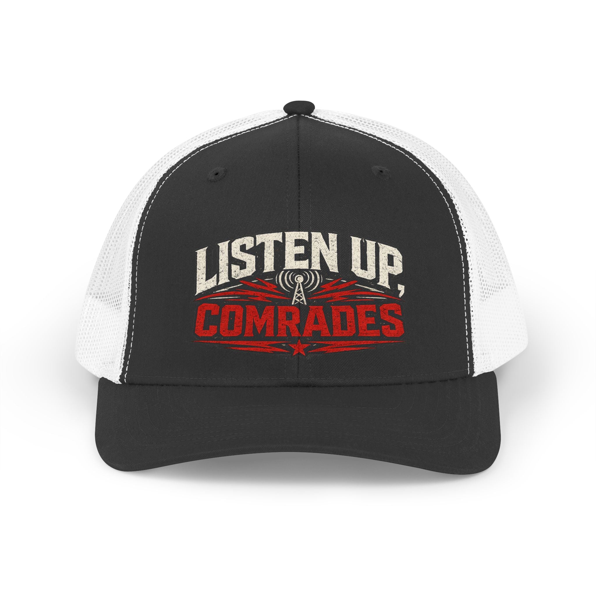 Listen Up Comrades Mesh Hat
