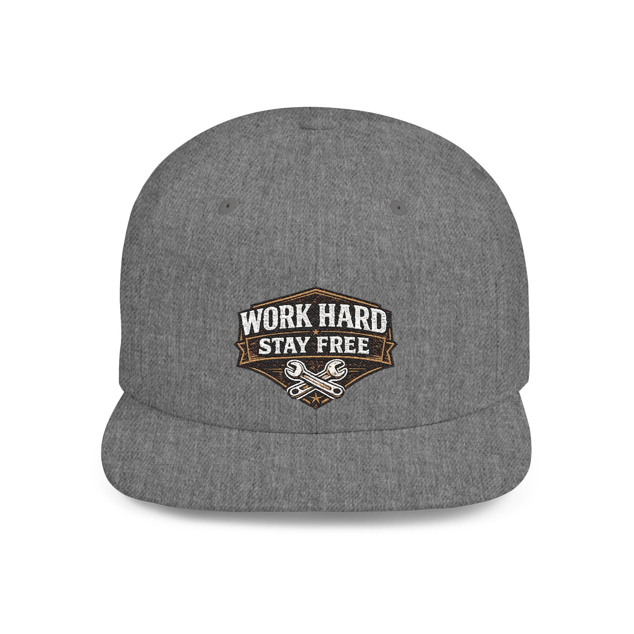 "Work Hard Stay Free" Snapback Hat
