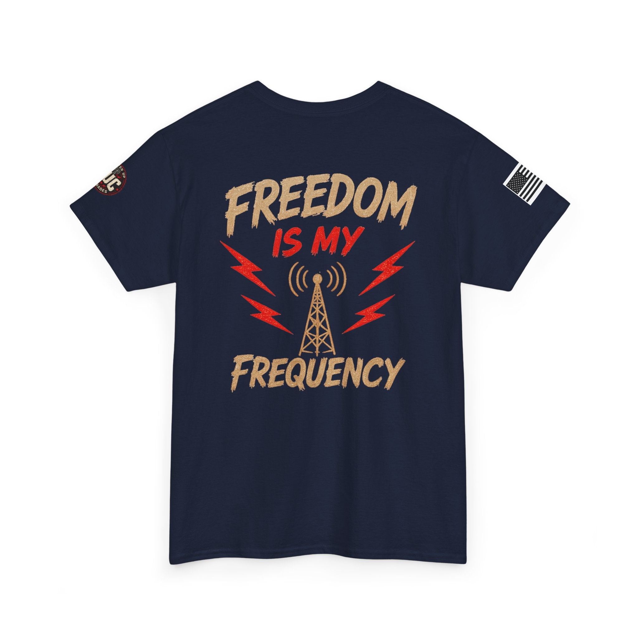 Freedom Is My Frequency Graphic T-Shirt