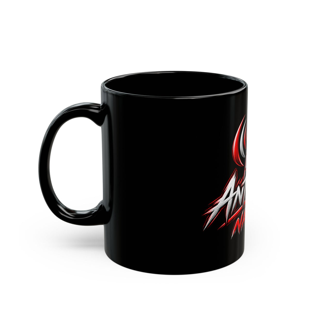 Antenna Nation Black Coffee Mug