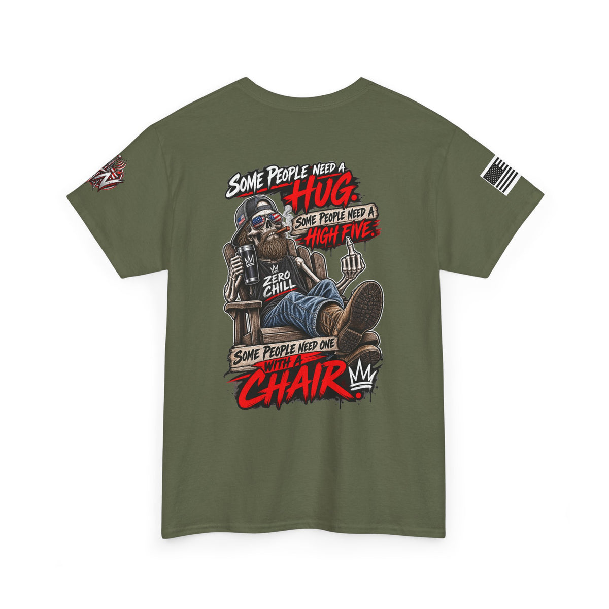 “Some People Need a Hug, Some People Need a Chair” T-Shirt