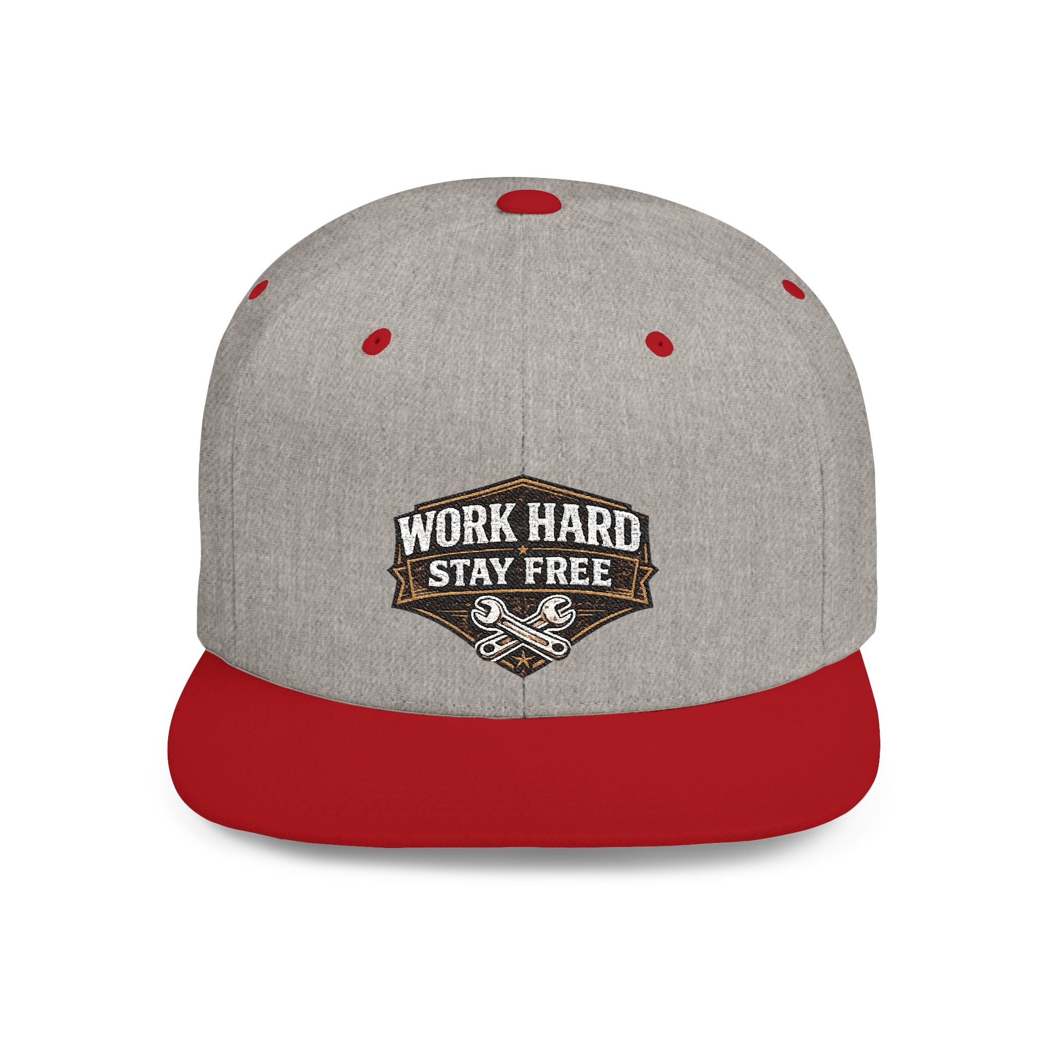 "Work Hard Stay Free" Snapback Hat