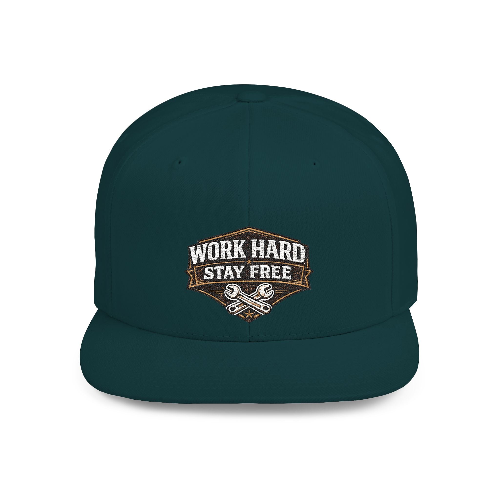 "Work Hard Stay Free" Snapback Hat