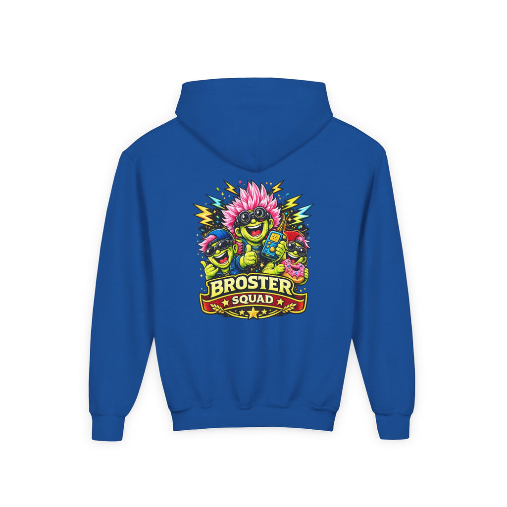 Broster Squad Neon Youth Hoodie