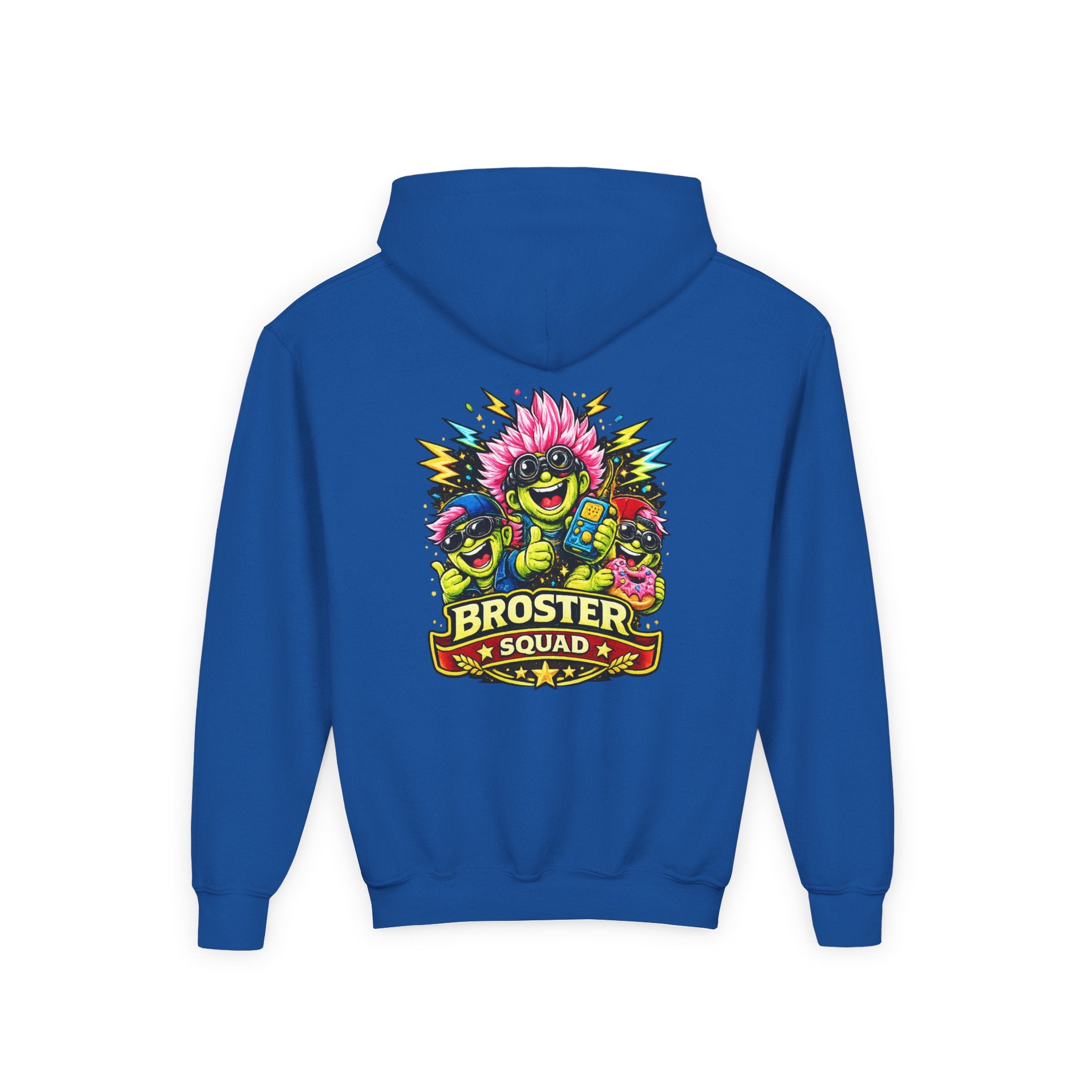 Broster Squad Neon Youth Hoodie