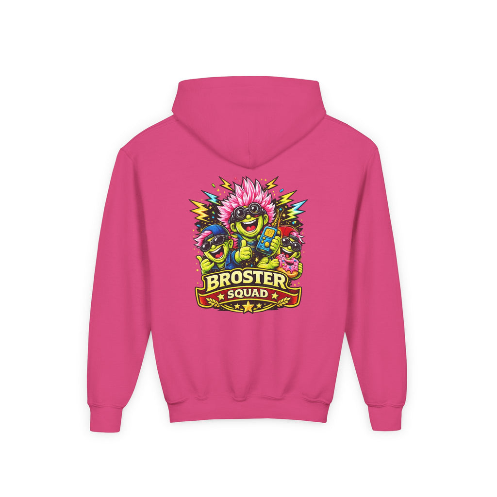 Broster Squad Neon Youth Hoodie