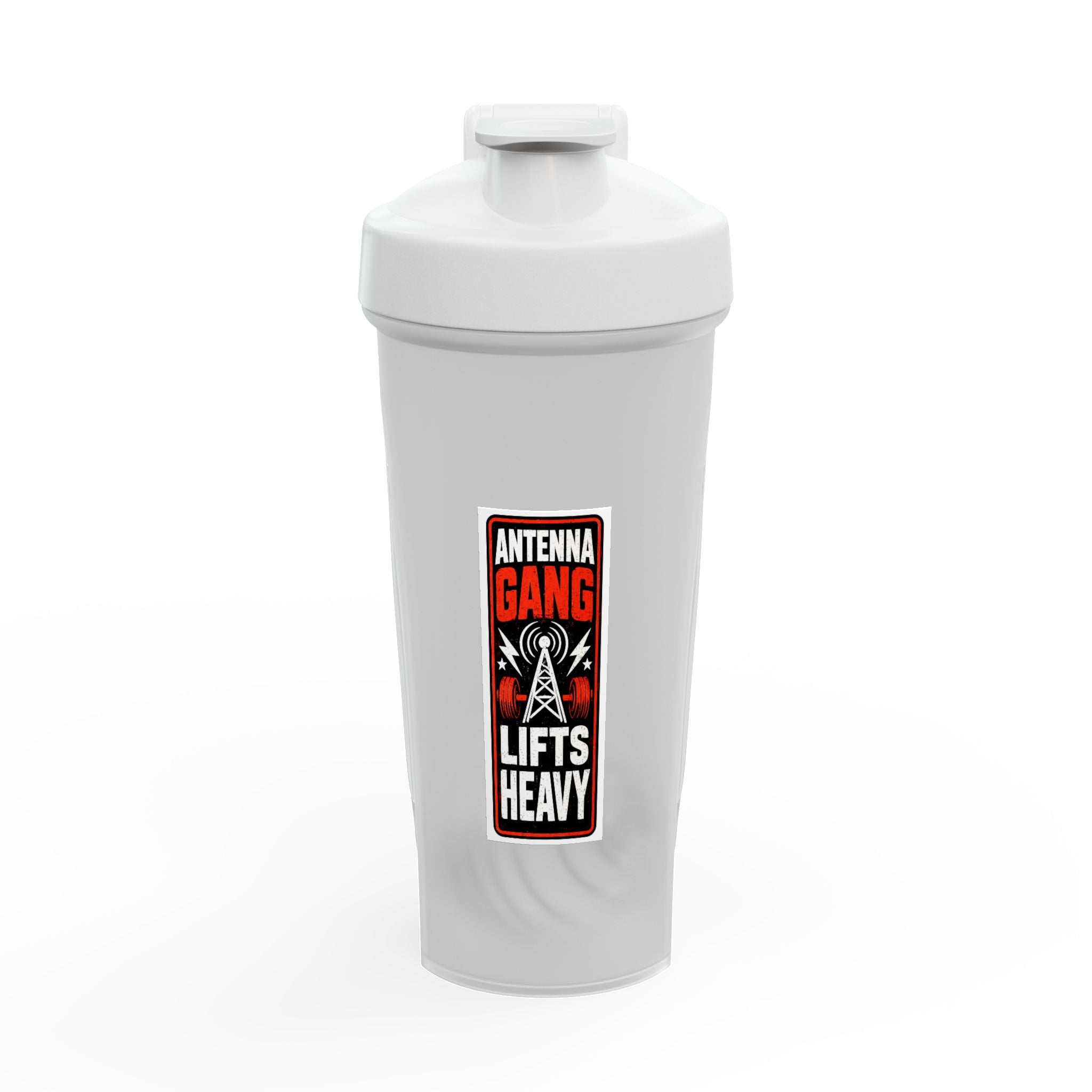 "Antenna Gang Lifts Heavy" Shaker Cup