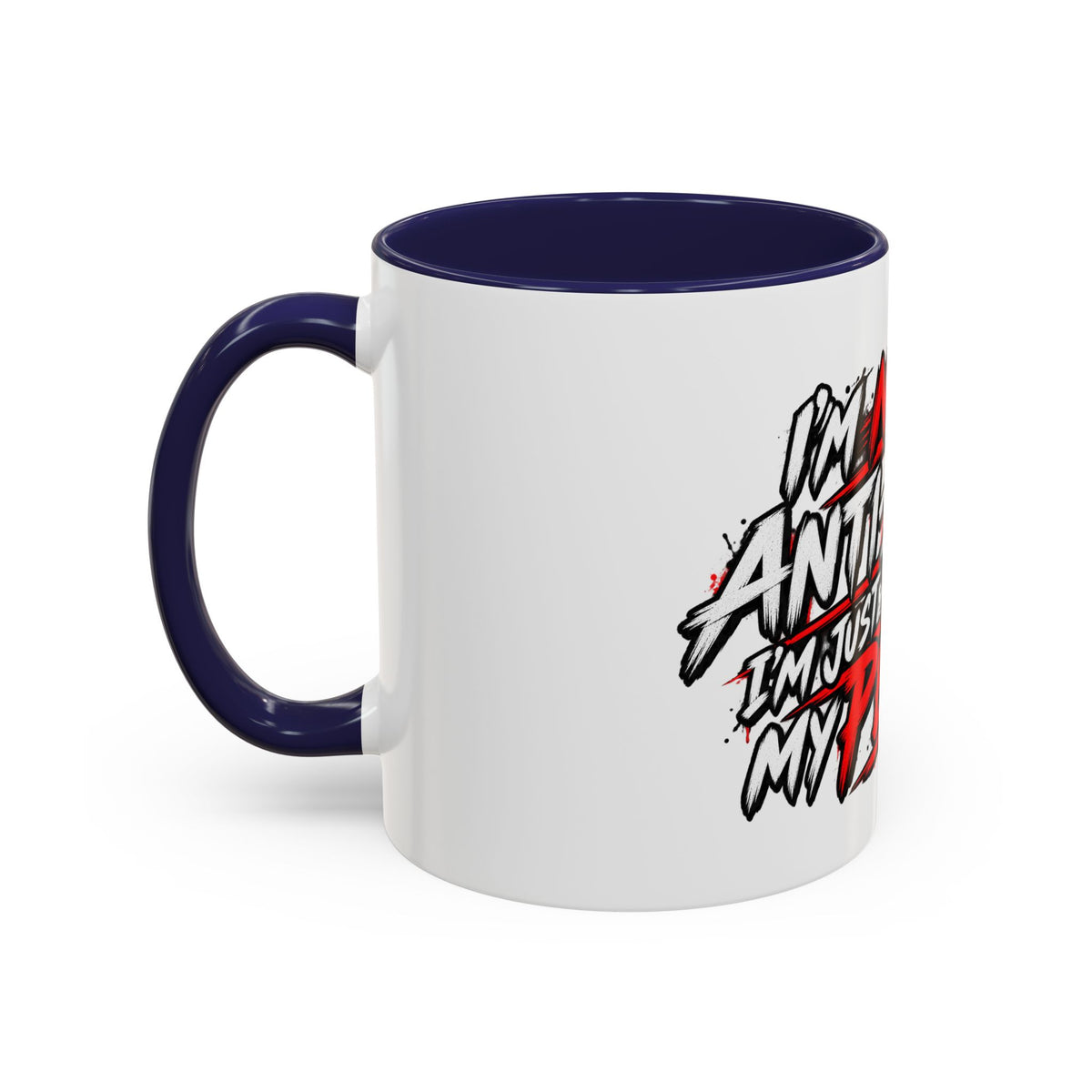 "Not Antisocial, I’m Just Protecting My Peace" Coffee Mug