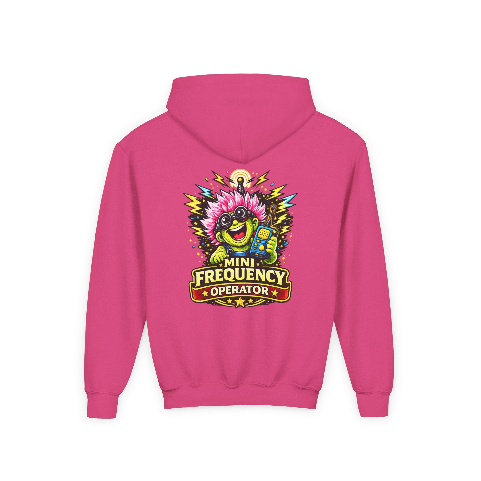 'Mini Frequency Operator' Youth Hoodie