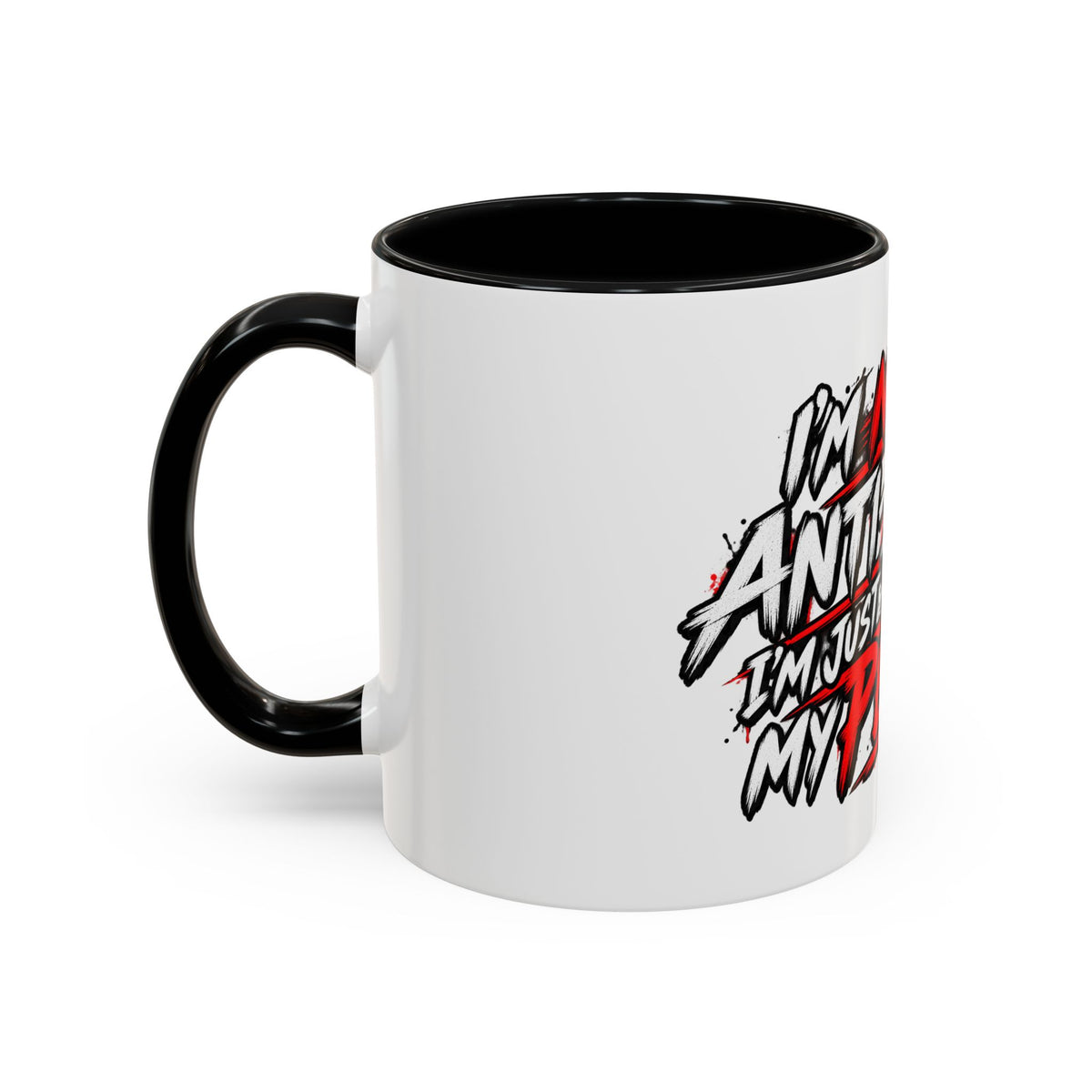 "Not Antisocial, I’m Just Protecting My Peace" Coffee Mug