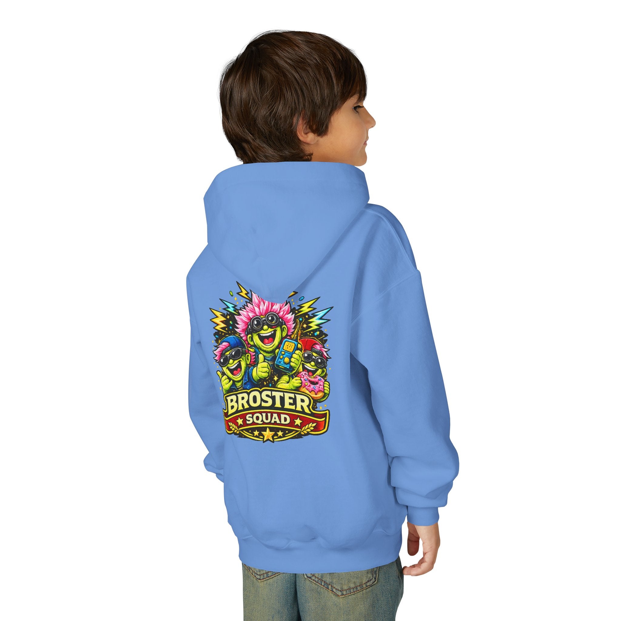 Broster Squad Neon Youth Hoodie
