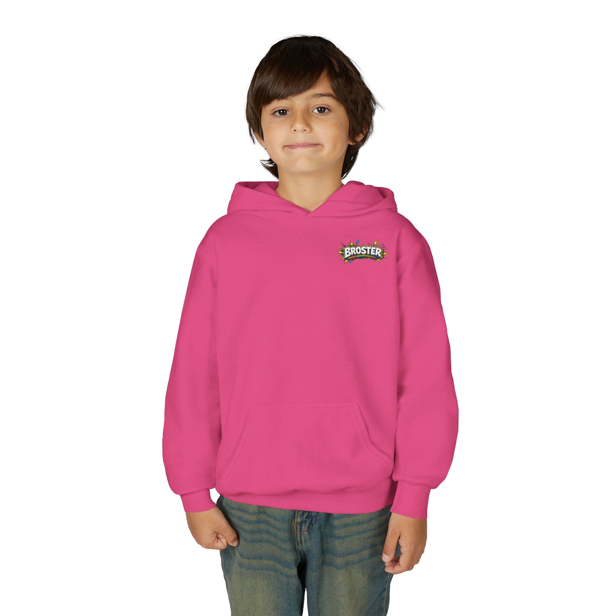 Broster Squad Neon Youth Hoodie