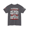 “My Back Goes Out More Than I Do” T-Shirt