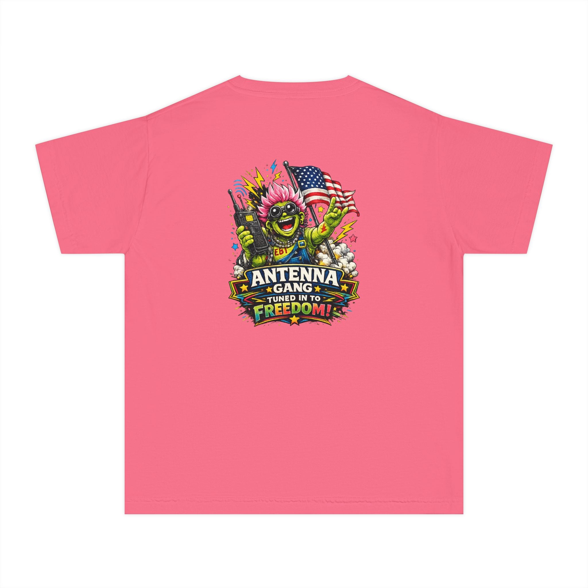 Antenna Gang "Tuned In to Freedom" Youth T-Shirt