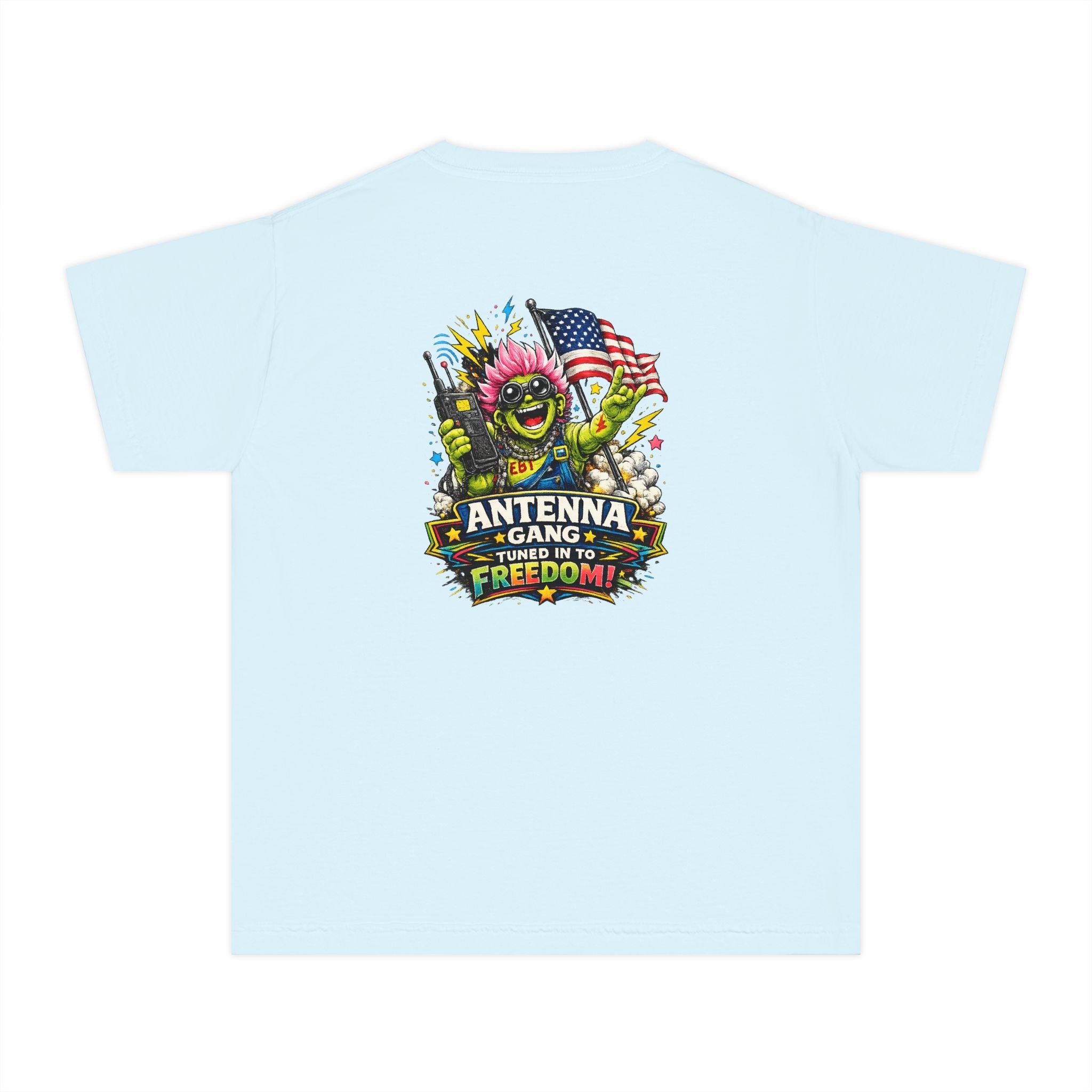 Antenna Gang "Tuned In to Freedom" Youth T-Shirt
