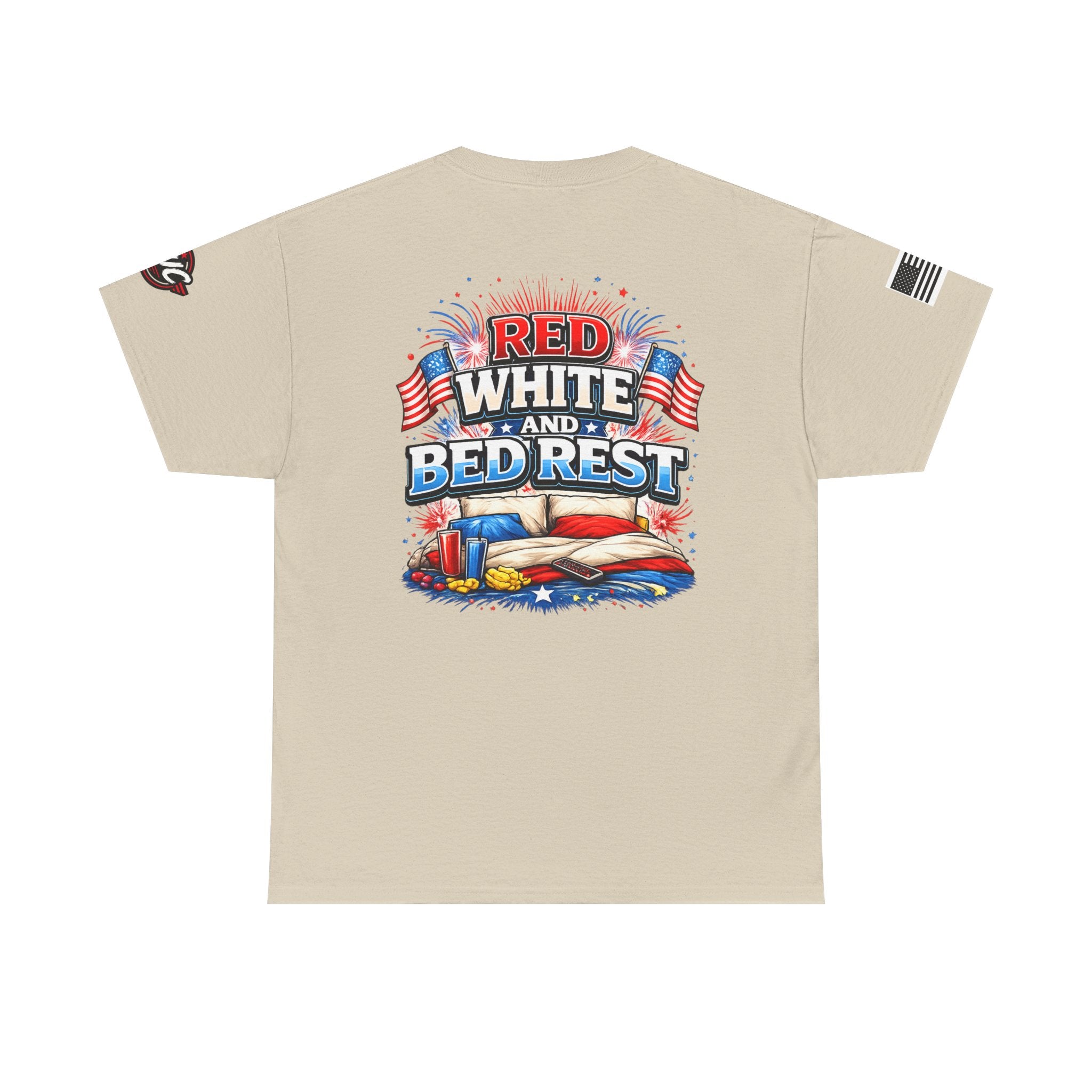 Patriotic 'Red White and Bed Rest' T-Shirt