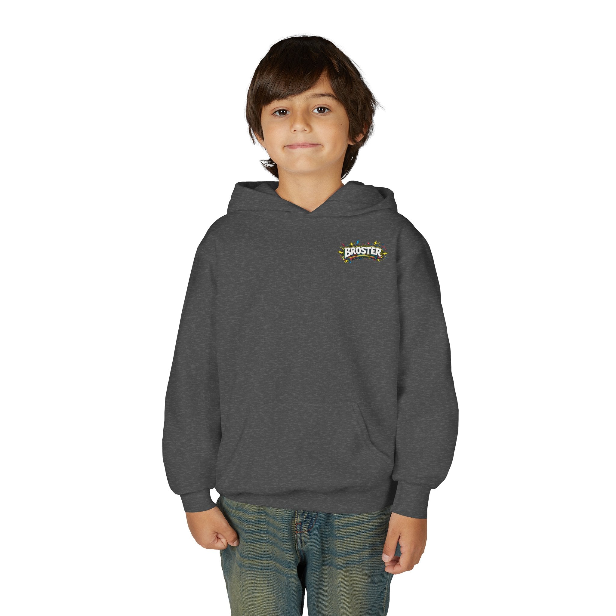 Broster Squad Neon Youth Hoodie