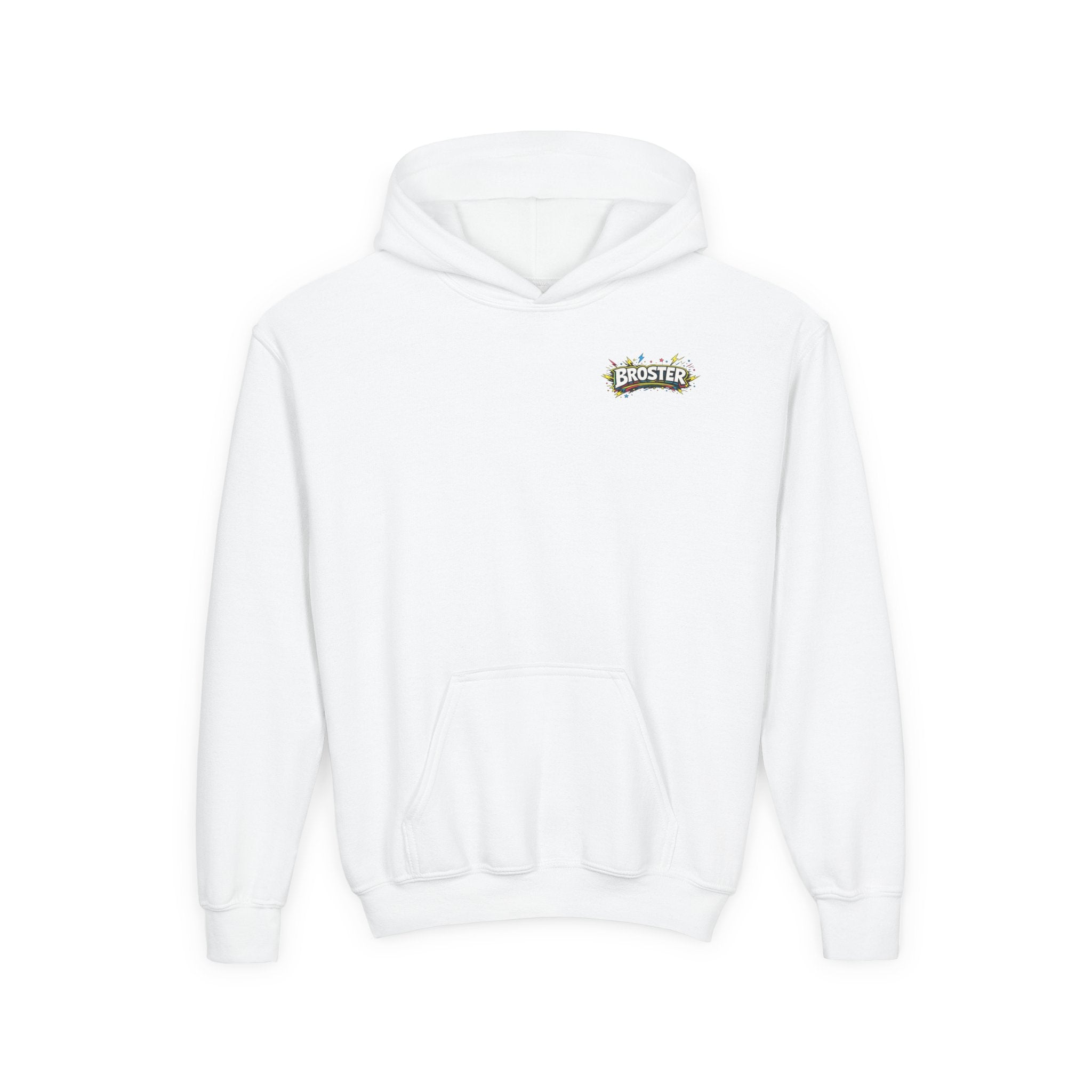 "Broster in Training" Colorful Donut Monster Youth Hoodie