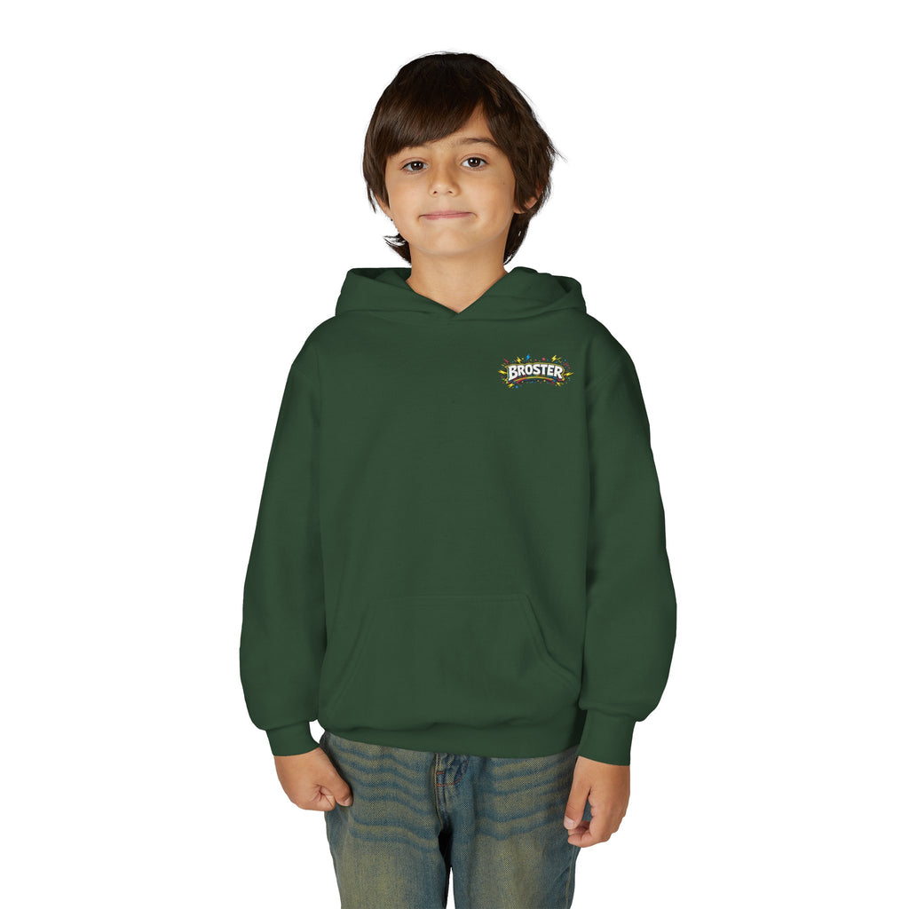 Broster Squad Neon Youth Hoodie