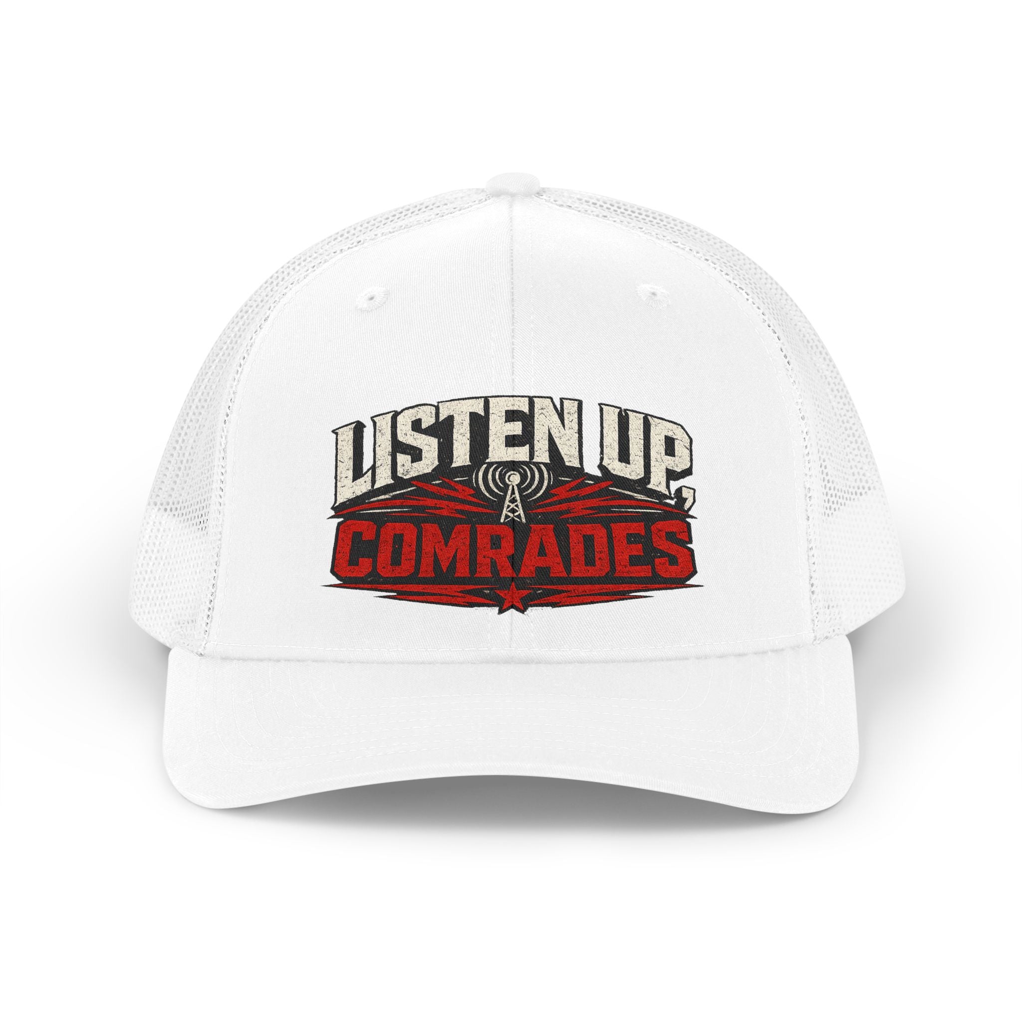 Listen Up Comrades Mesh Hat
