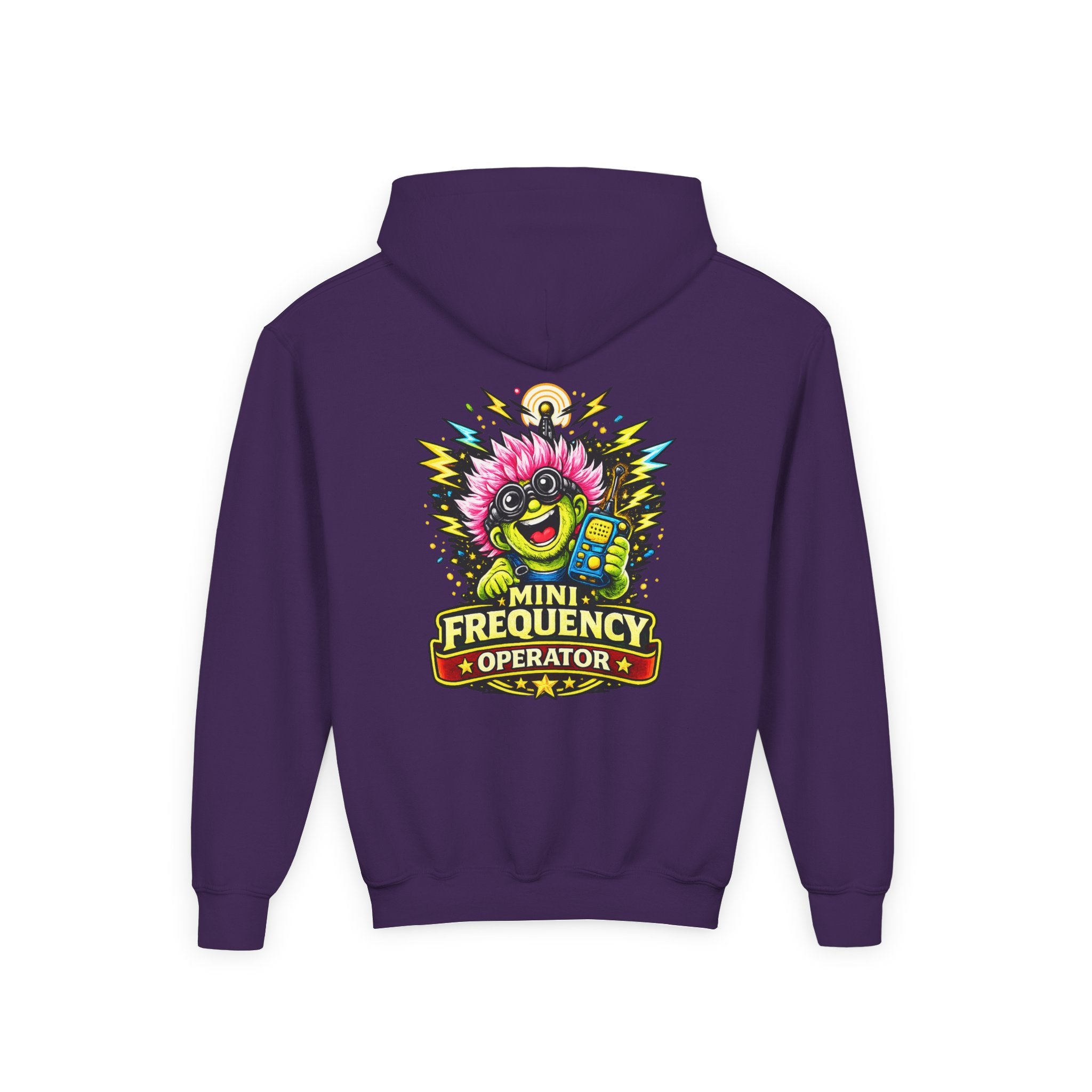 'Mini Frequency Operator' Youth Hoodie