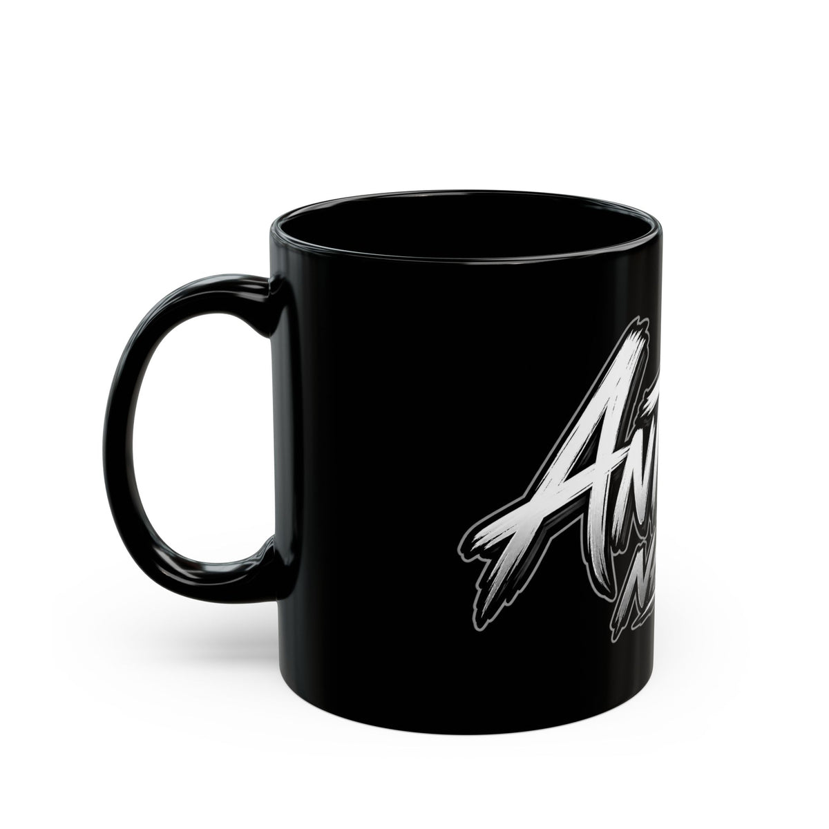 Antenna Nation Black Coffee Mug