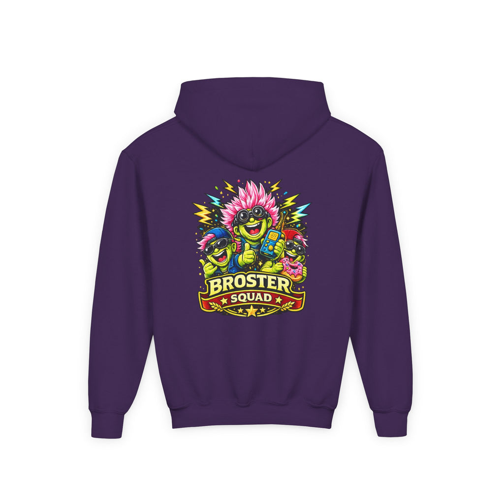 Broster Squad Neon Youth Hoodie