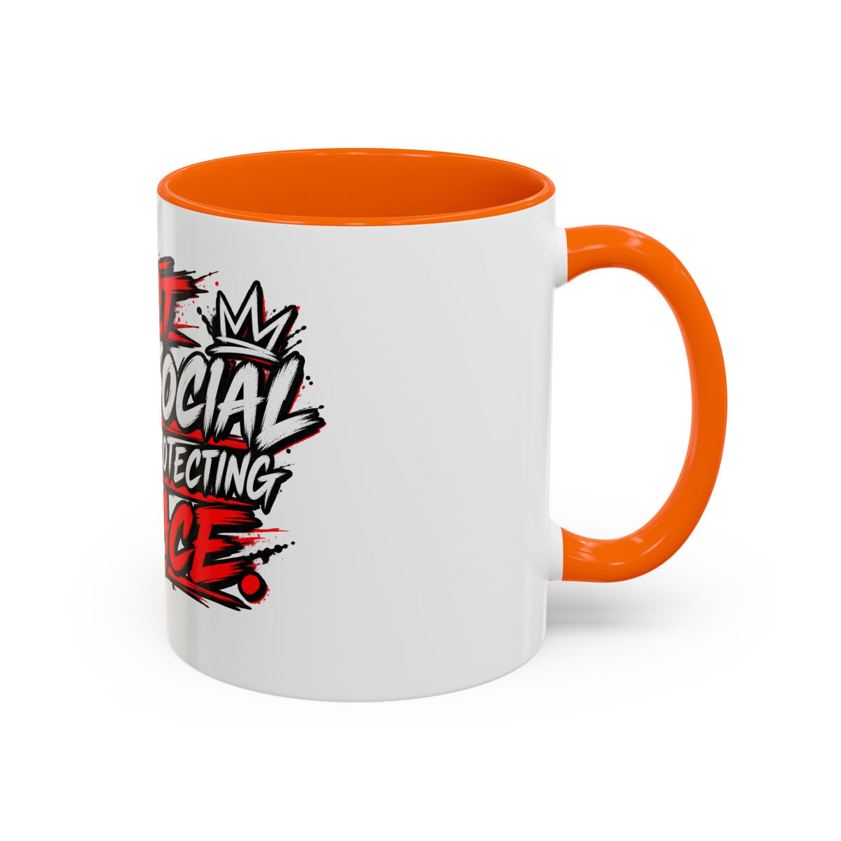 "Not Antisocial, I’m Just Protecting My Peace" Coffee Mug