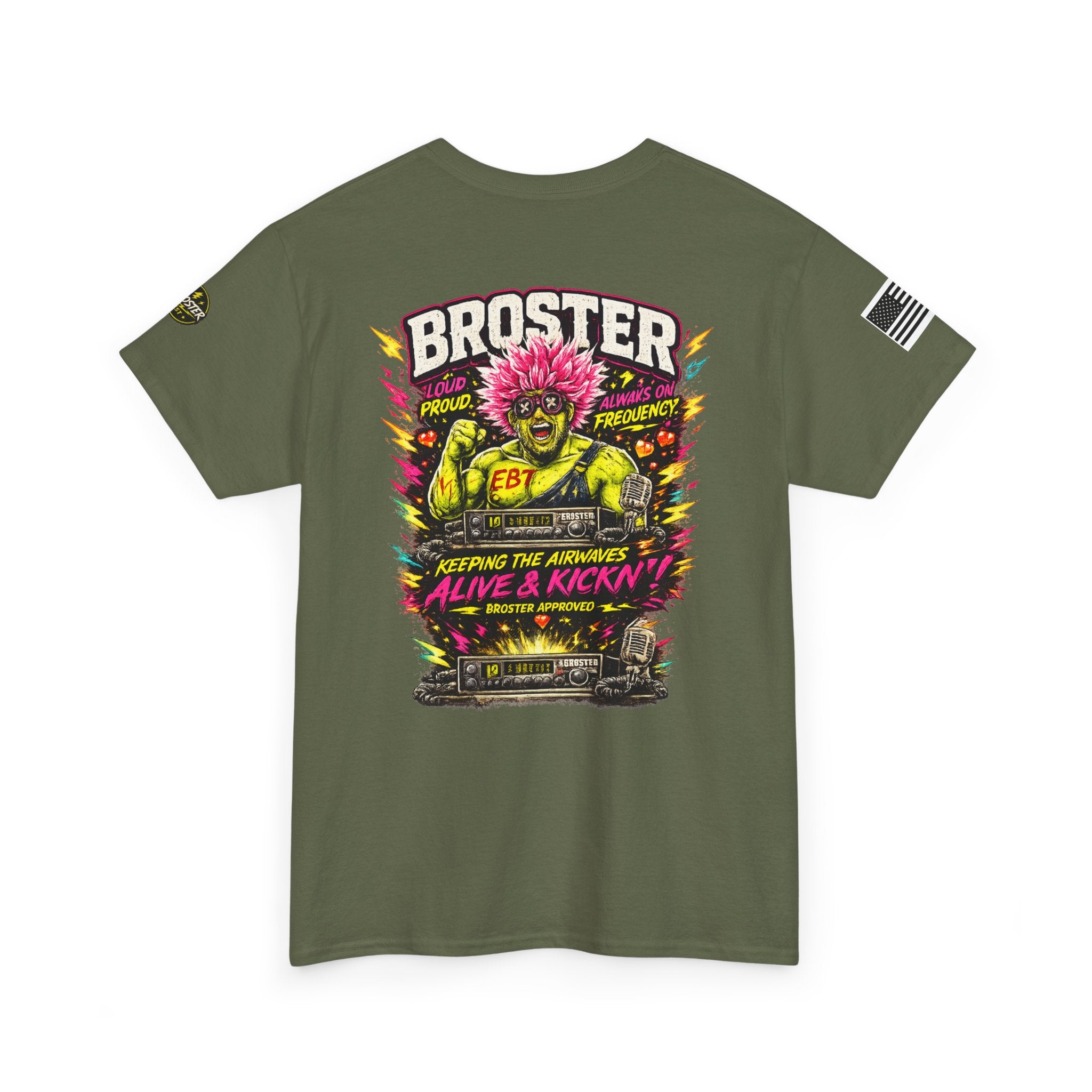 Broster "Alive & Kickin'" Graphic T-Shirt