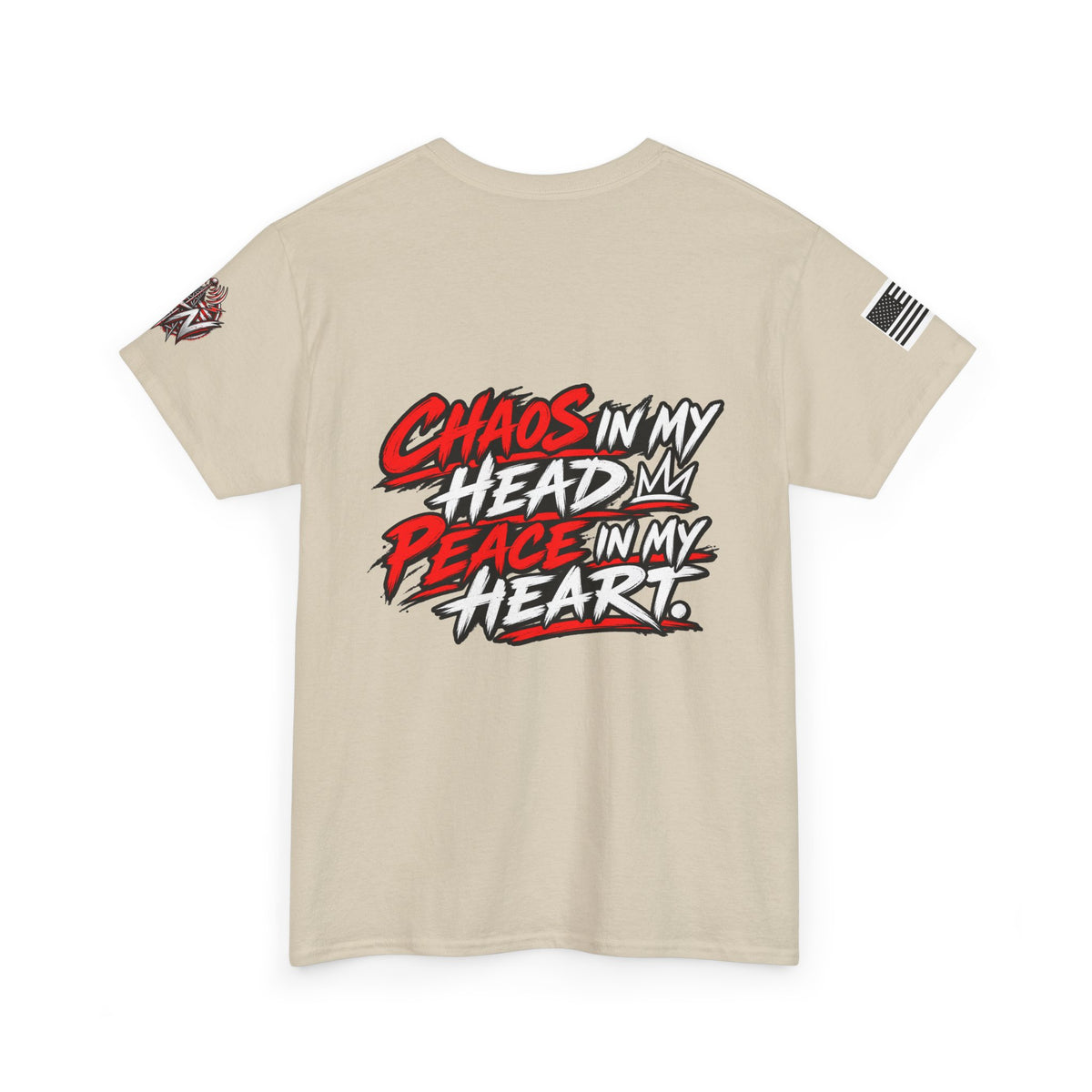 "Chaos In My Head, Peace In My Heart" T-Shirt
