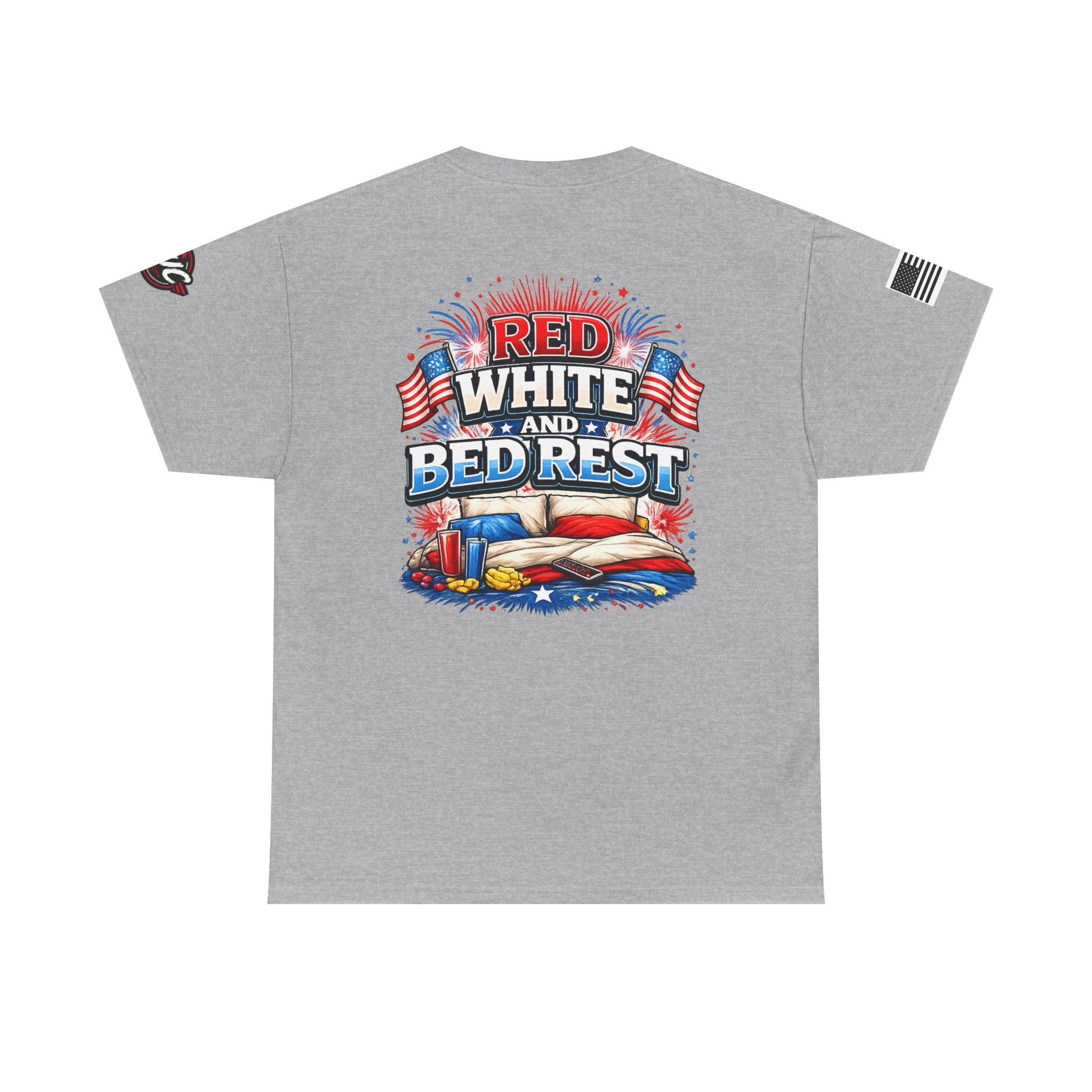 Patriotic 'Red White and Bed Rest' T-Shirt