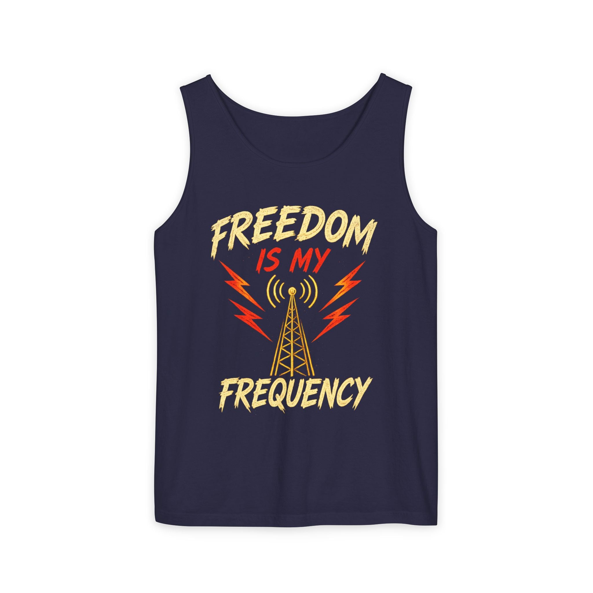Freedom Is My Frequency Tank Top