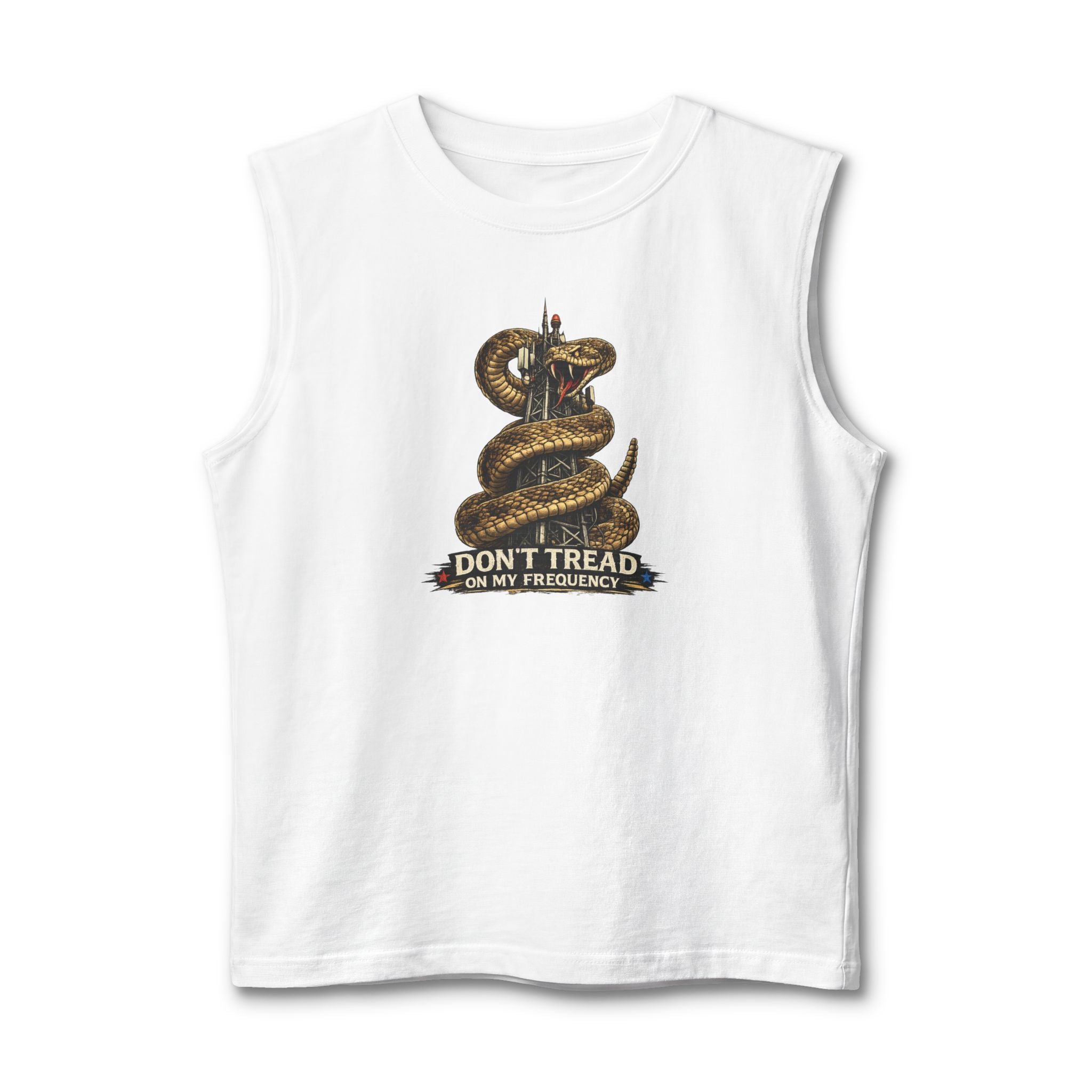 Don't Tread On My Frequency Muscle Tank