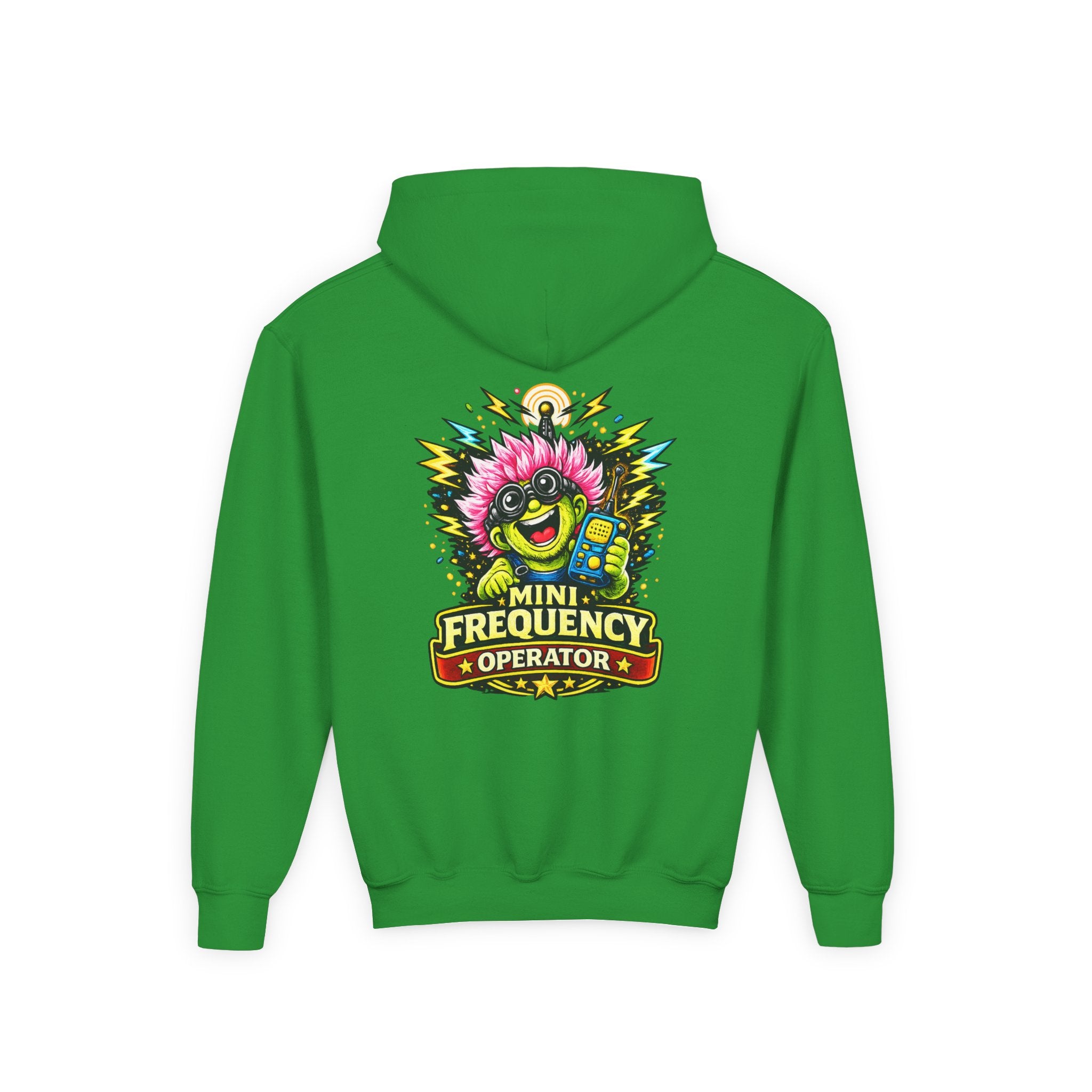 'Mini Frequency Operator' Youth Hoodie