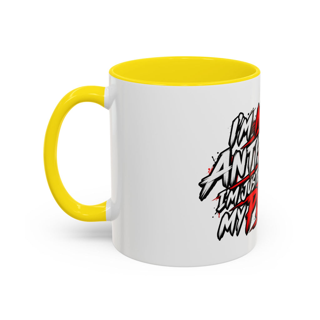 "Not Antisocial, I’m Just Protecting My Peace" Coffee Mug