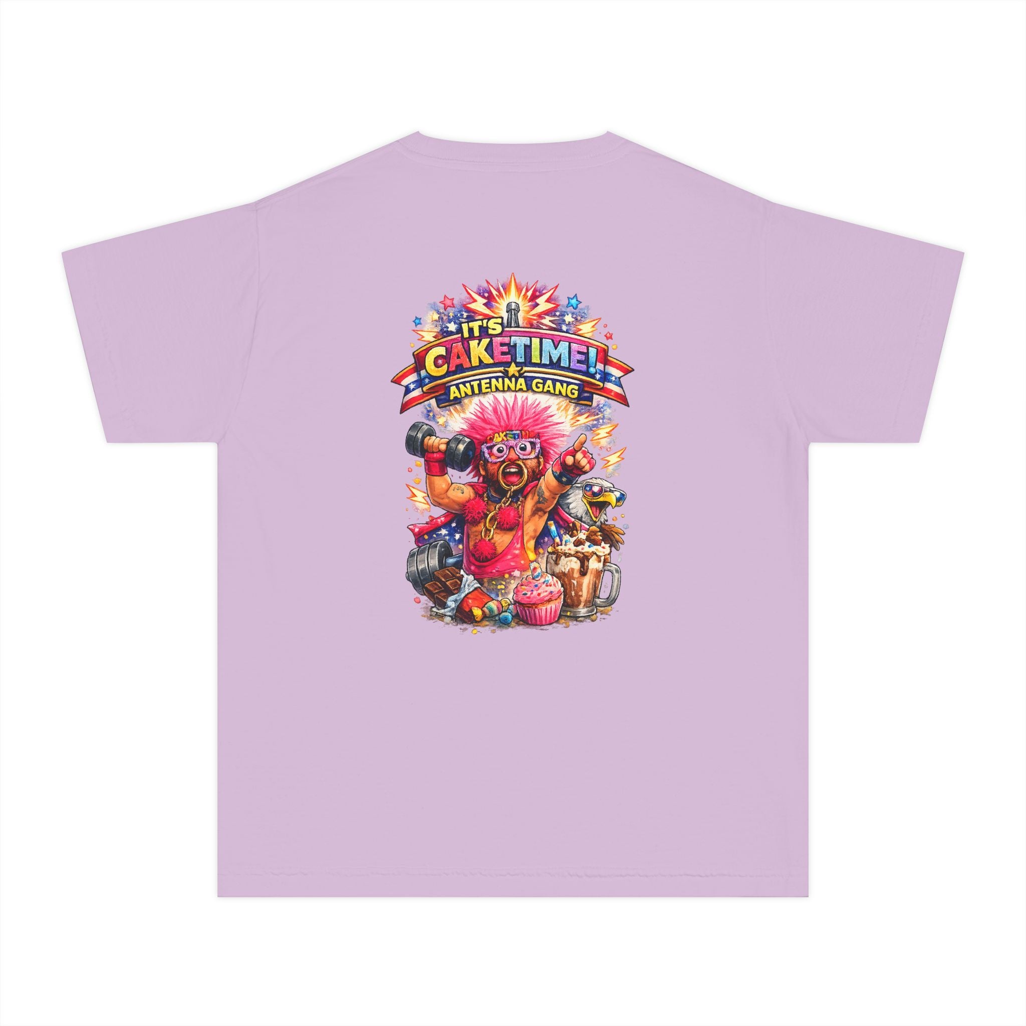 Antenna Gang Colorful 'Cake Time!' T-Shirt For Kids
