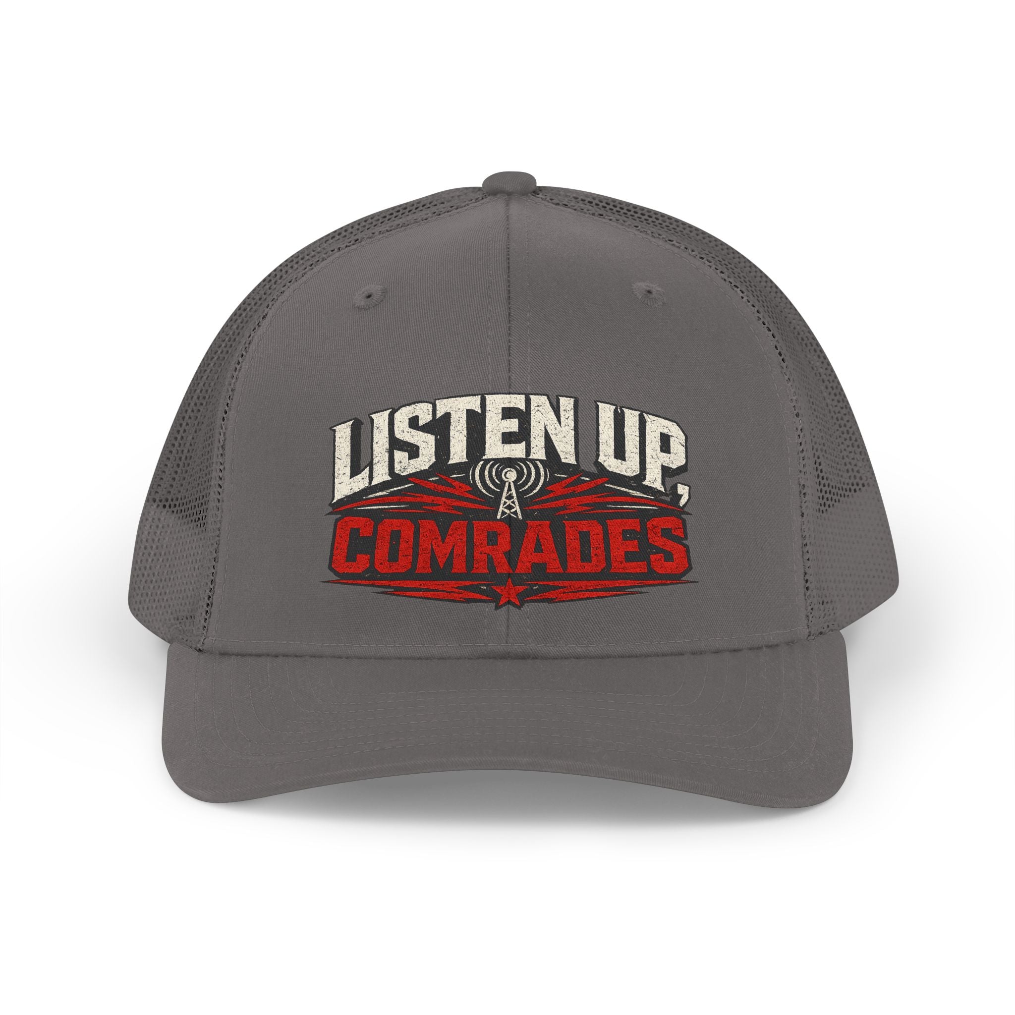 Listen Up Comrades Mesh Hat