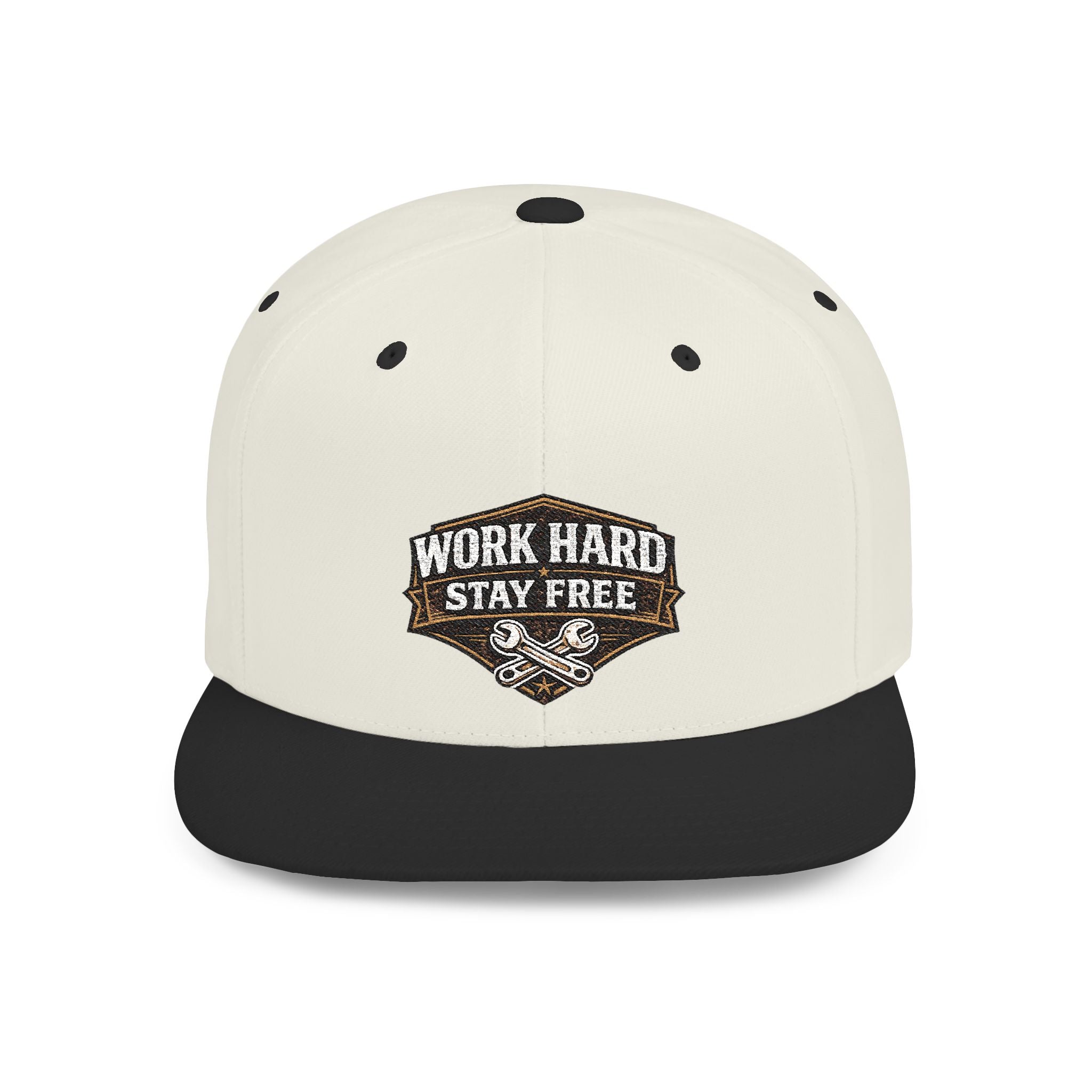 "Work Hard Stay Free" Snapback Hat