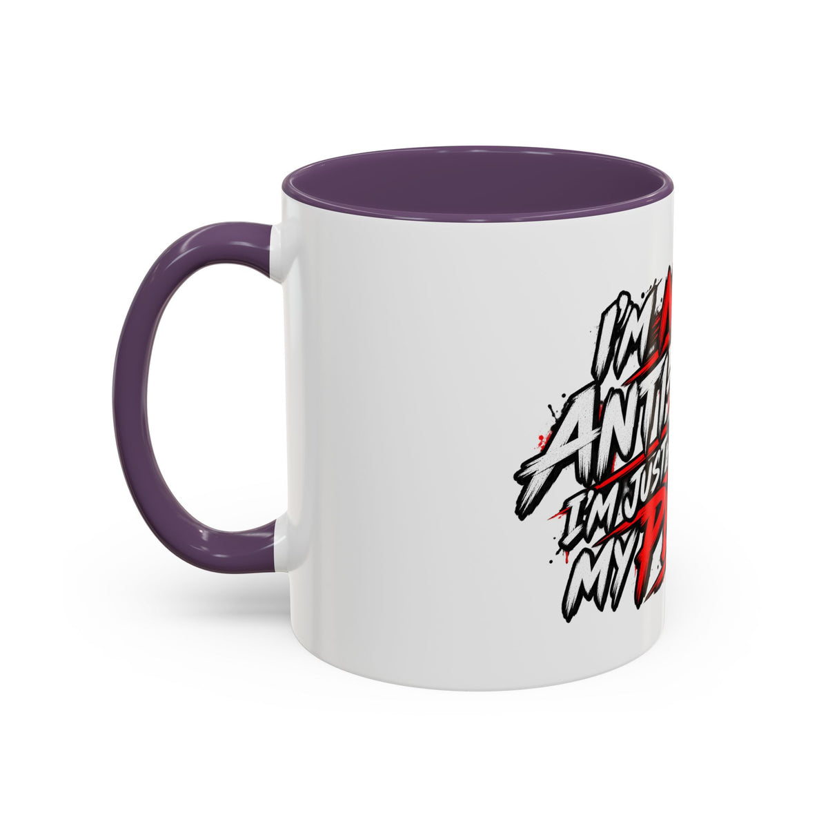 "Not Antisocial, I’m Just Protecting My Peace" Coffee Mug