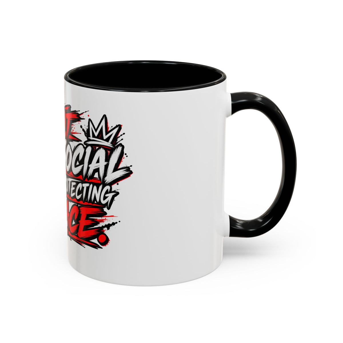 "Not Antisocial, I’m Just Protecting My Peace" Coffee Mug