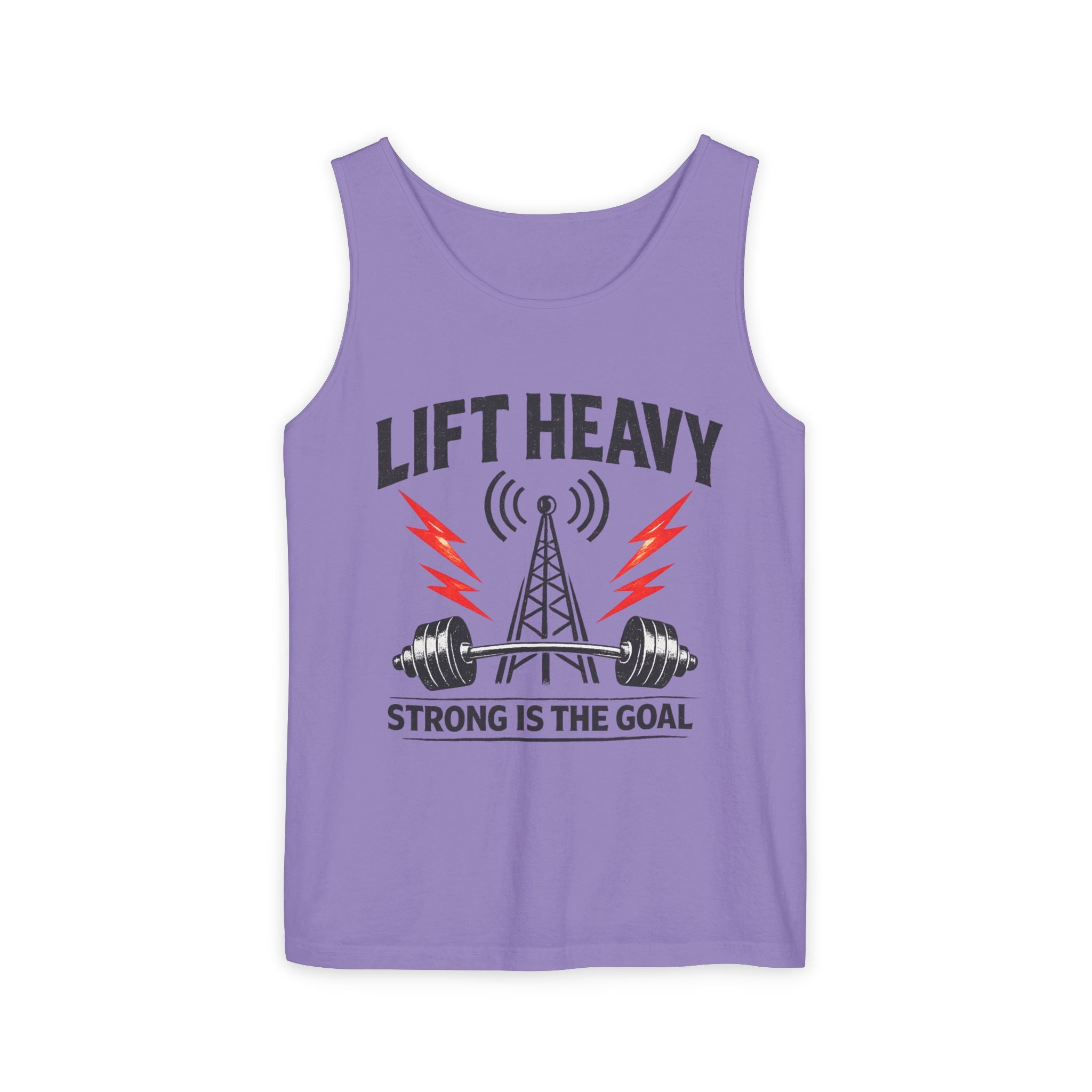 "Lift Heavy, Strong Is The Goal" Tank Top