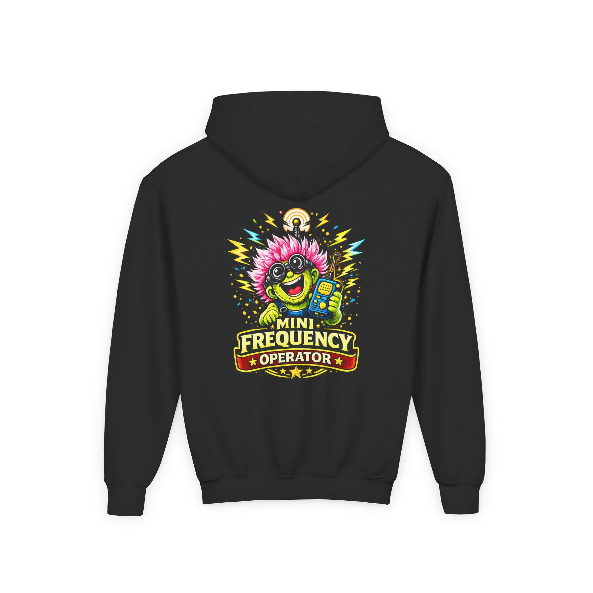 'Mini Frequency Operator' Youth Hoodie