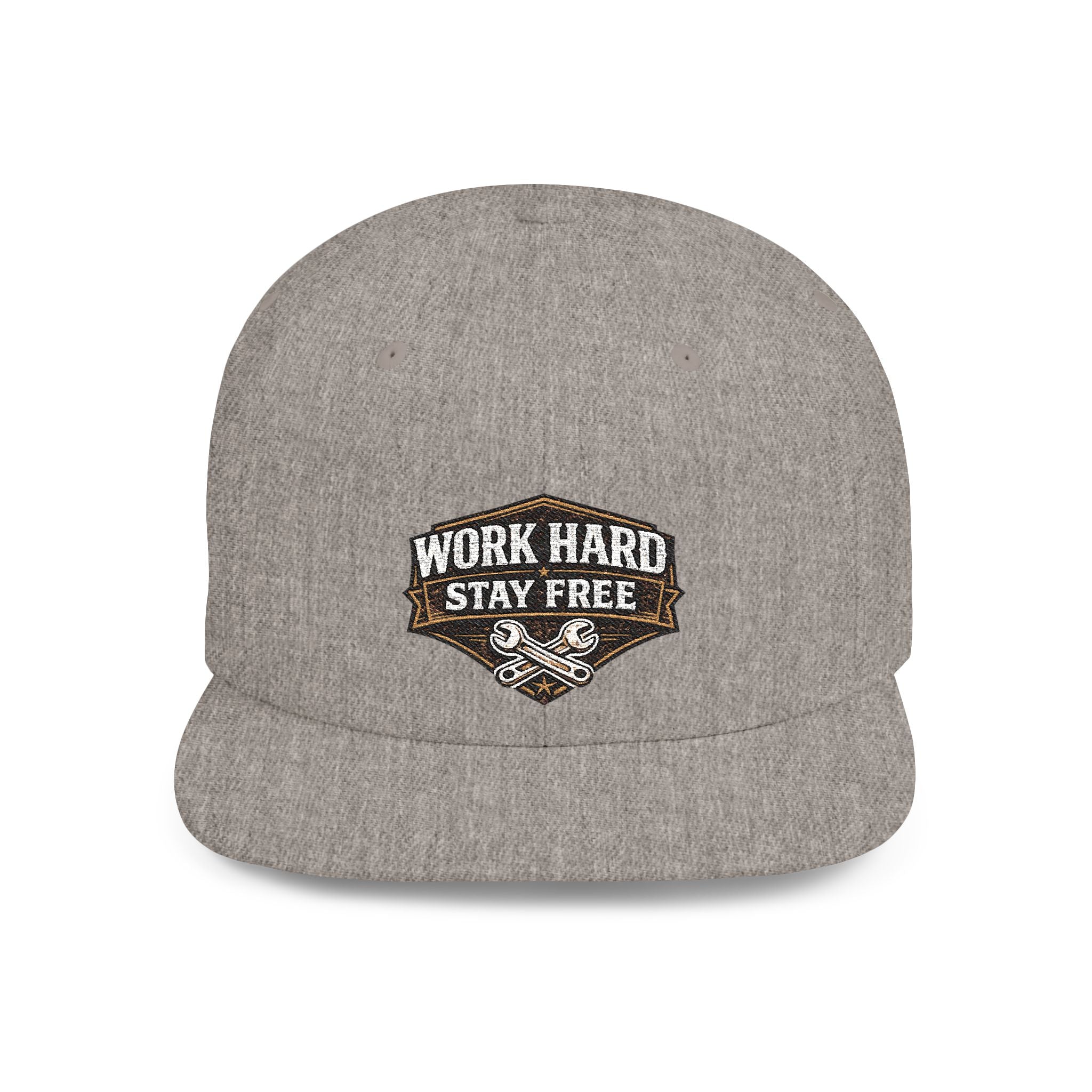 "Work Hard Stay Free" Snapback Hat