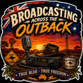 Broadcasting Across The Outback Sticker