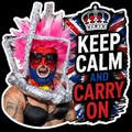 Keep Calm And Carry On Sticker UK