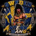 Sweden Antenna Gang Sticker